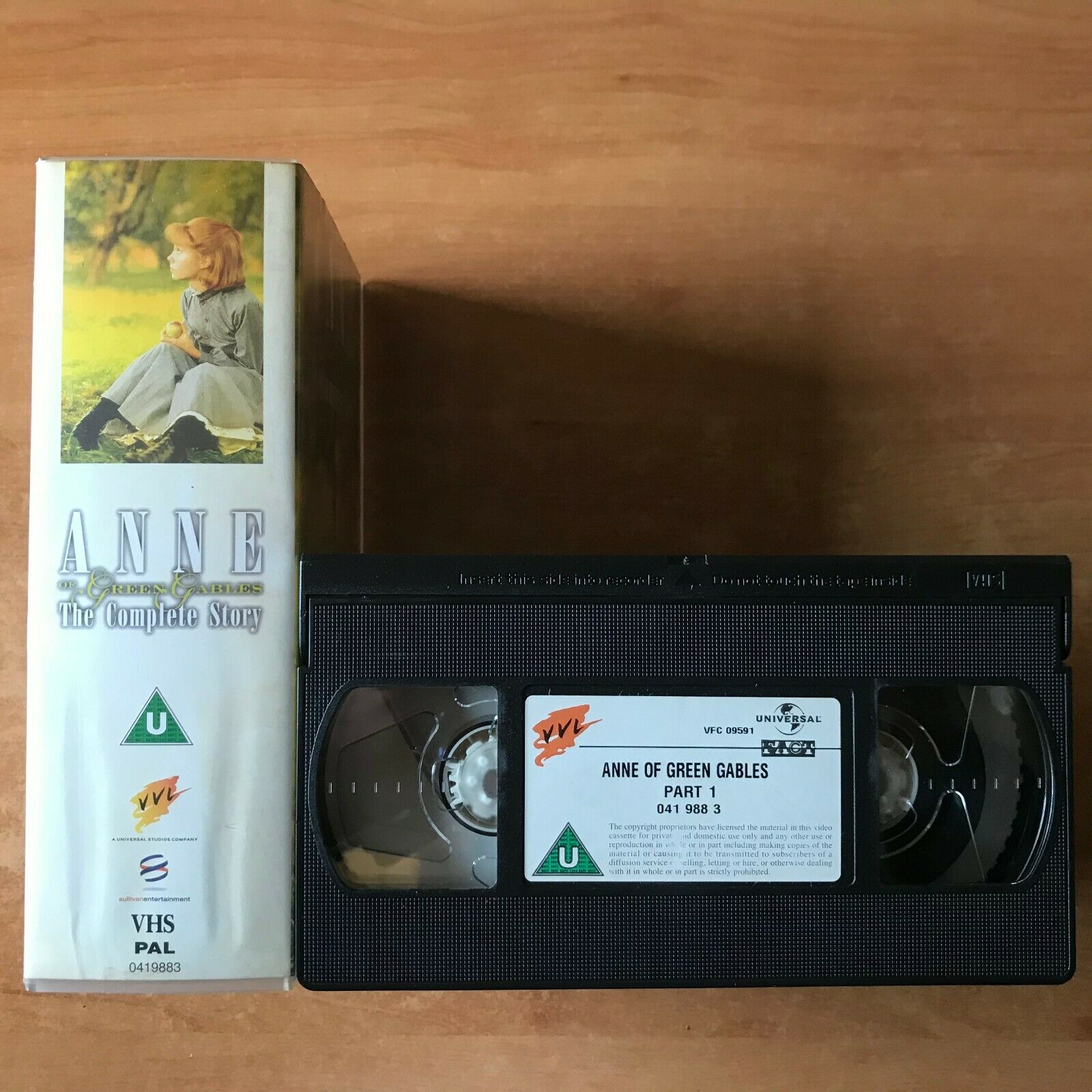 Anne Of Green Gables [Complete Story] Epic Drama - Digitally Restored - Pal VHS-
