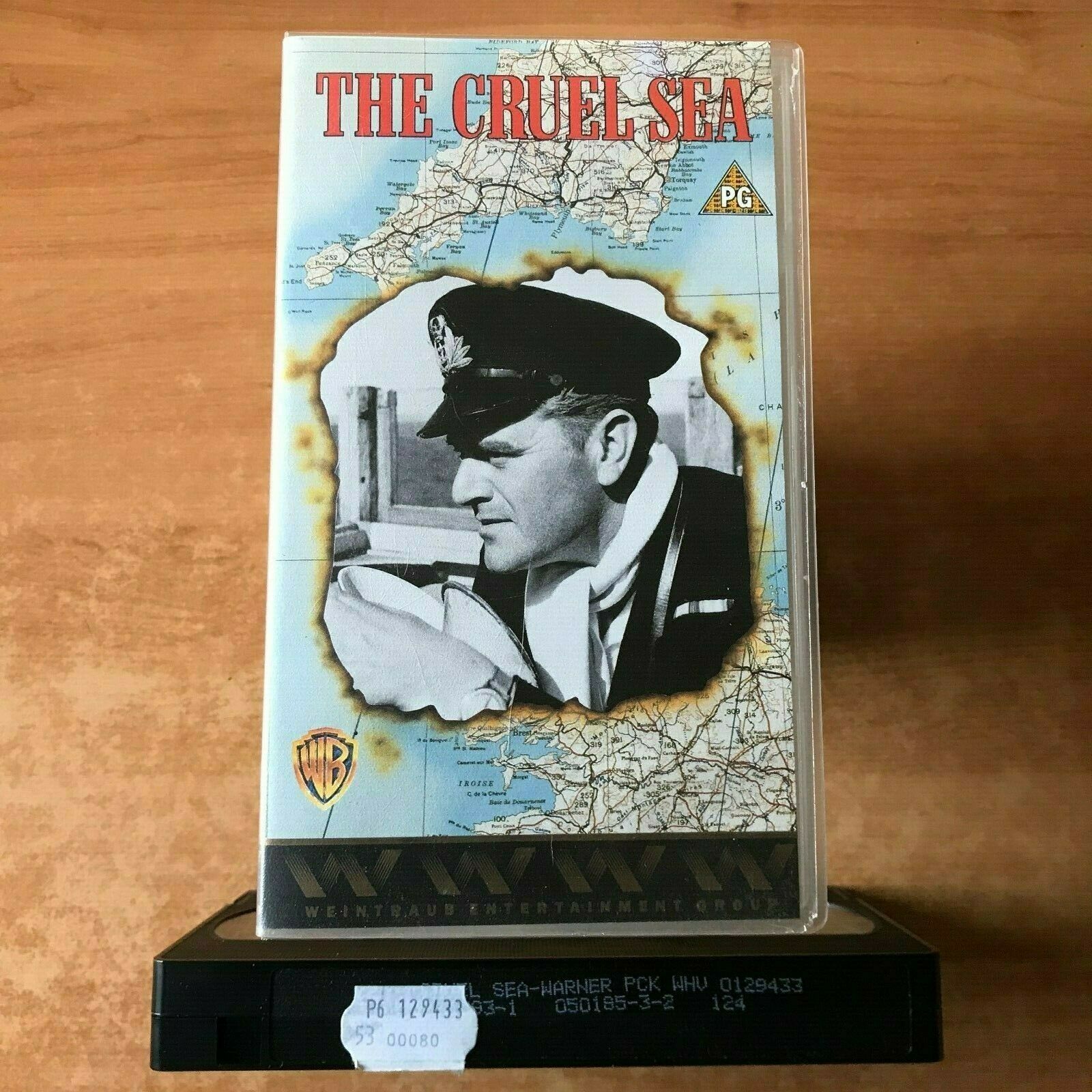 The Cruel Sea - War Drama - British Warship - World War 2 - Jack Hawkins - VHS-