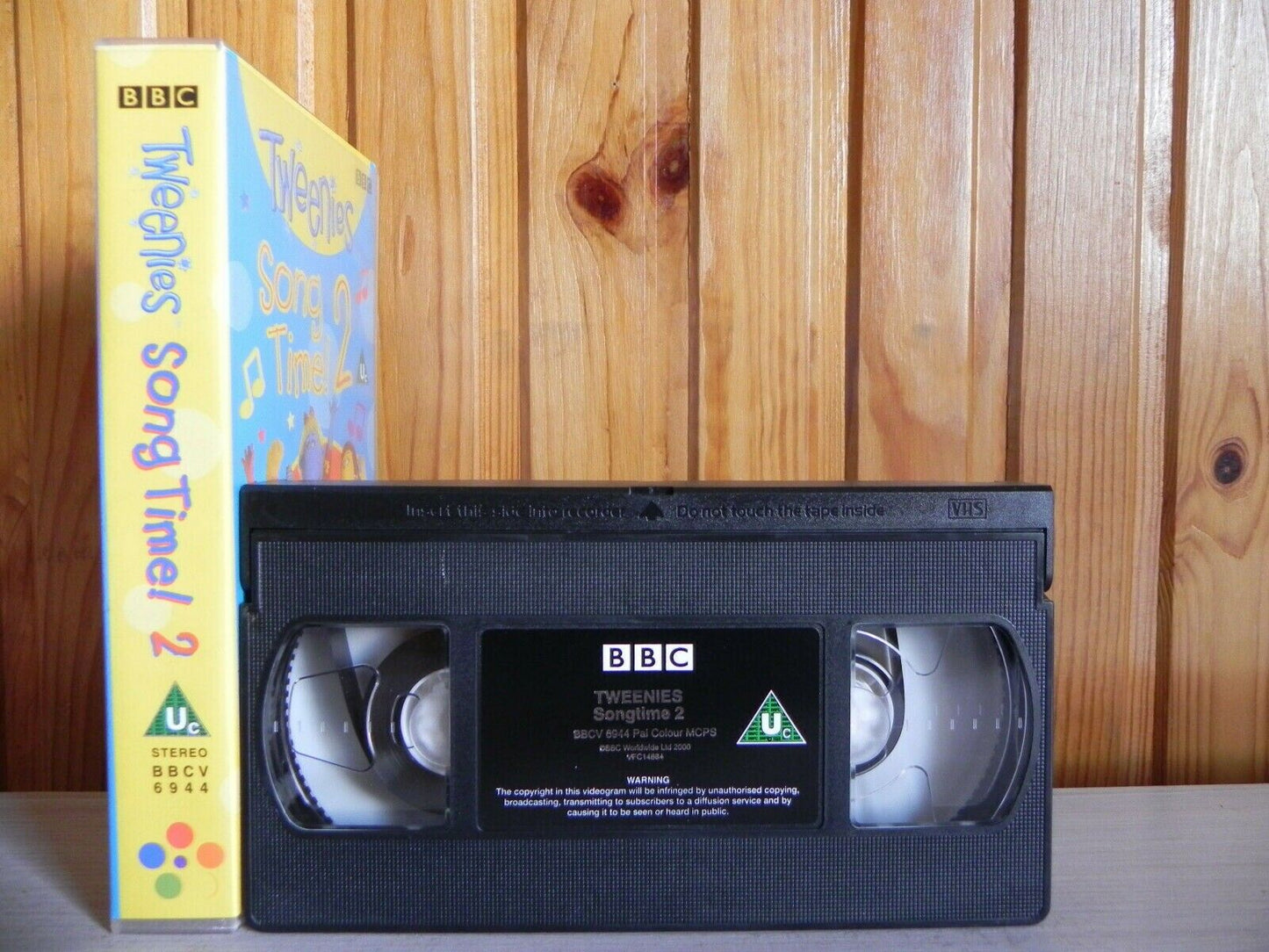 Tweenies - Song Time 2 - BBC - Runaway Train - Mousie Brown - Hot And Cold - VHS-