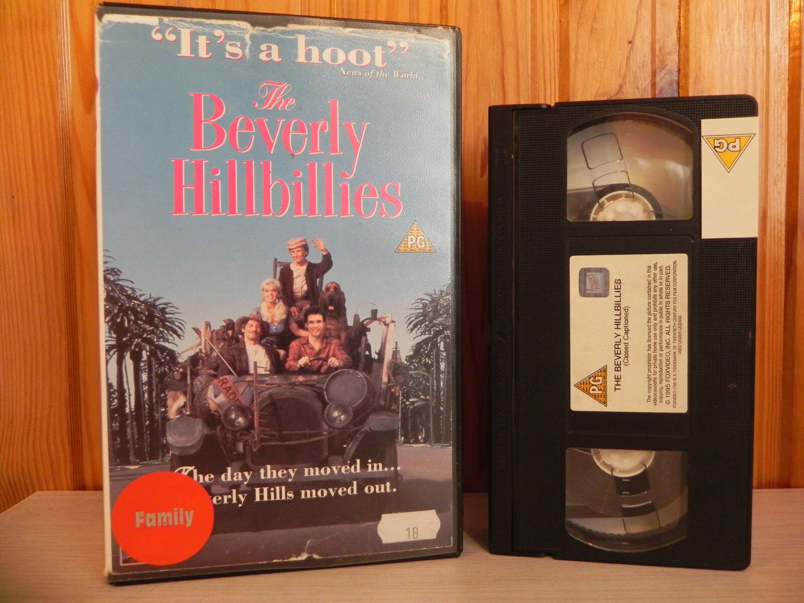 The Beverly Hillbillies - "It's A Hoot" - Jim Varney - Comedy - Ex-Rental - VHS-