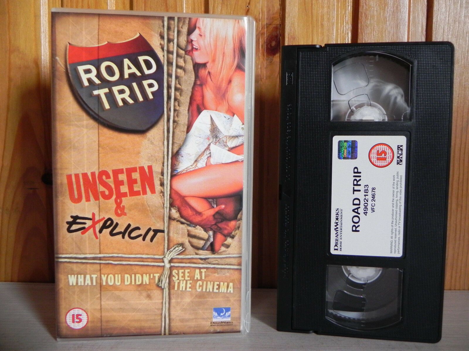 Road Trip - DreamWorks - Teens Comedy - Unseen & Explicit - Amy Smart - Pal VHS-