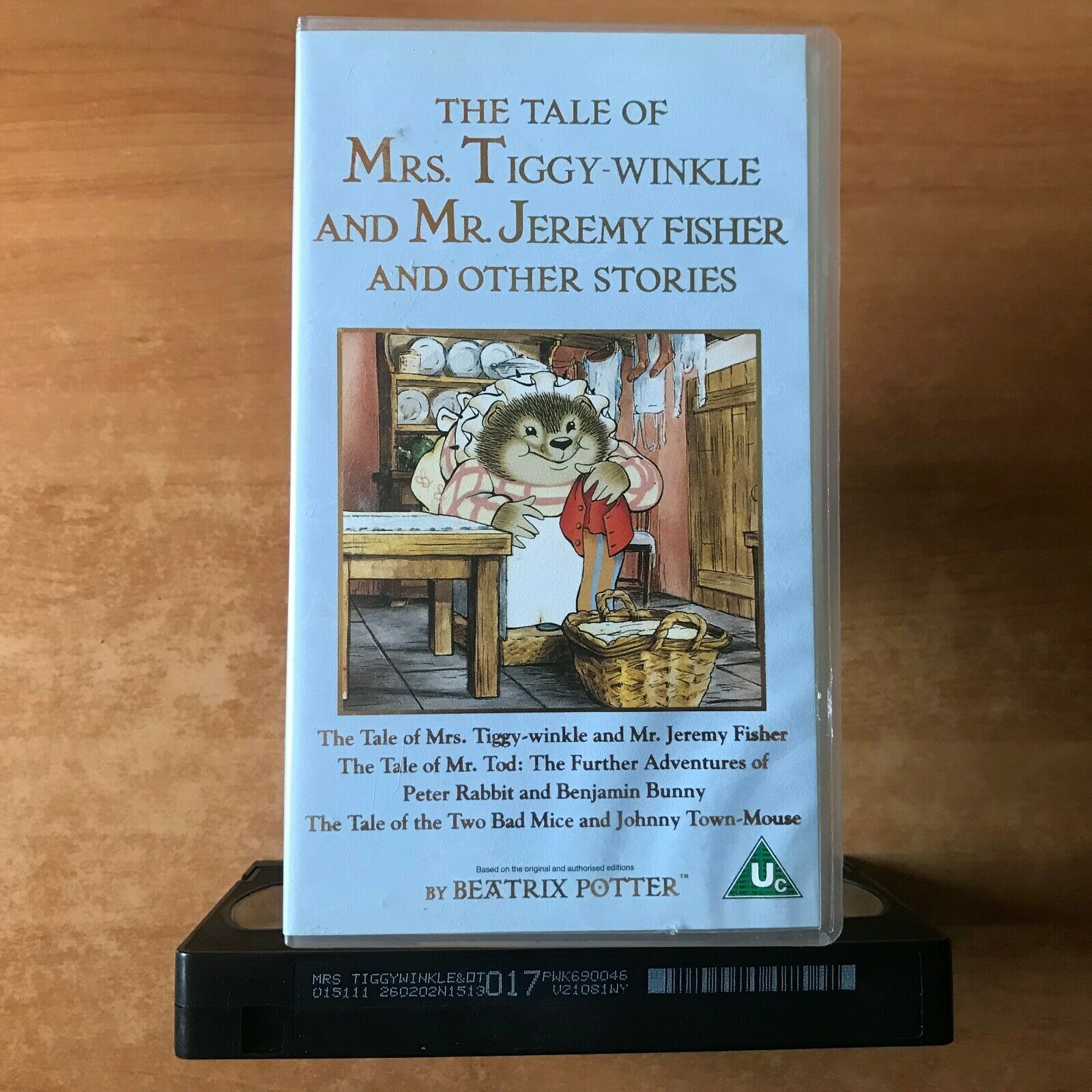 The Tale Of Mrs. Tiggy-Winkle & Mr. Jeremy Fisher; [Beatrix Potter] Kids - VHS-