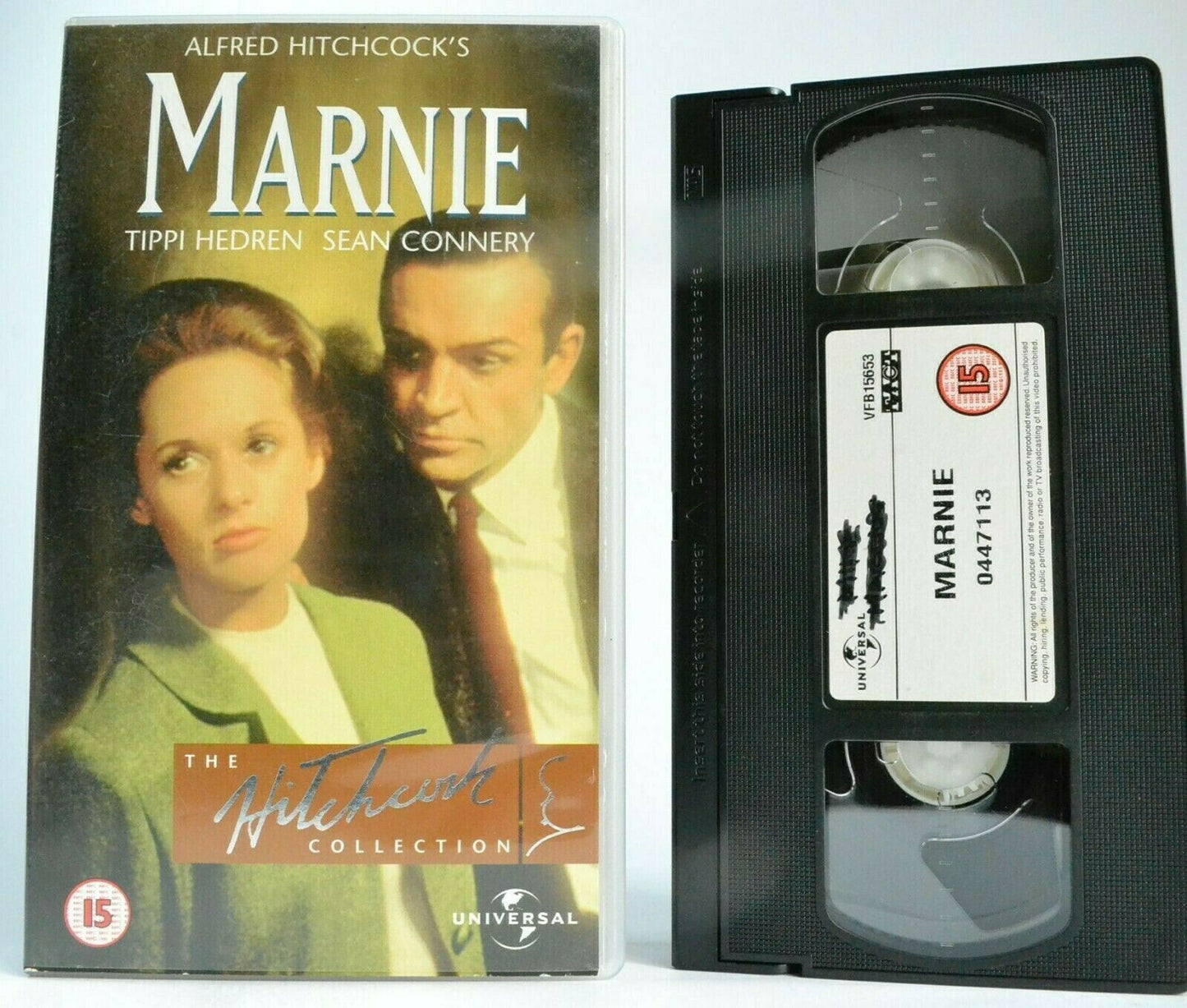 Marnie; [Alfred Hitchcock] Thriller (Digitally Mastered) Sean Connery - Pal VHS-