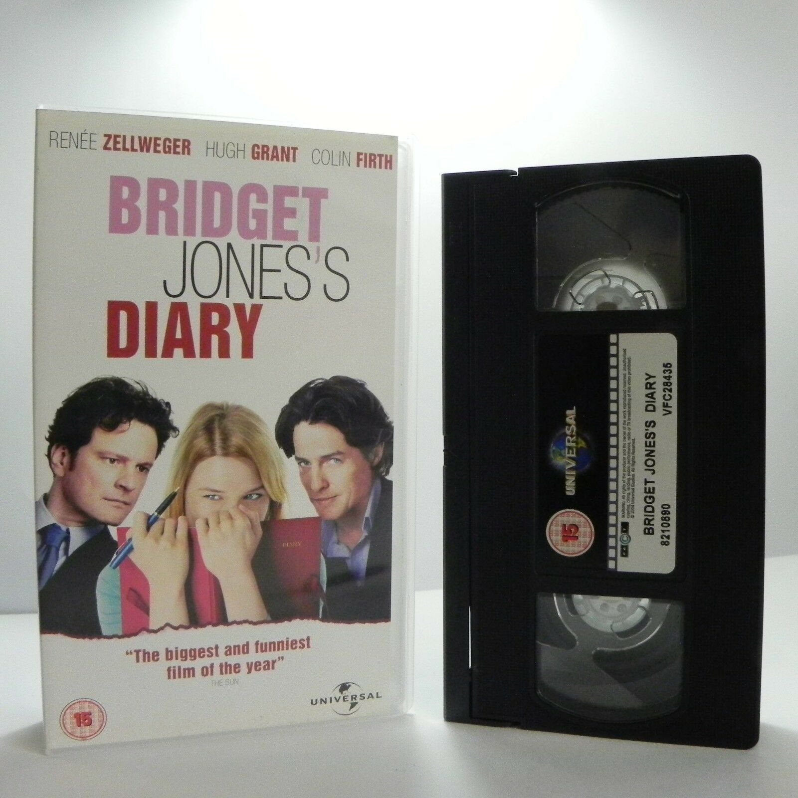 Bridget Jones's Diary: Universal (2003) - Comedy/Romance - R.Zellweger - Pal VHS-