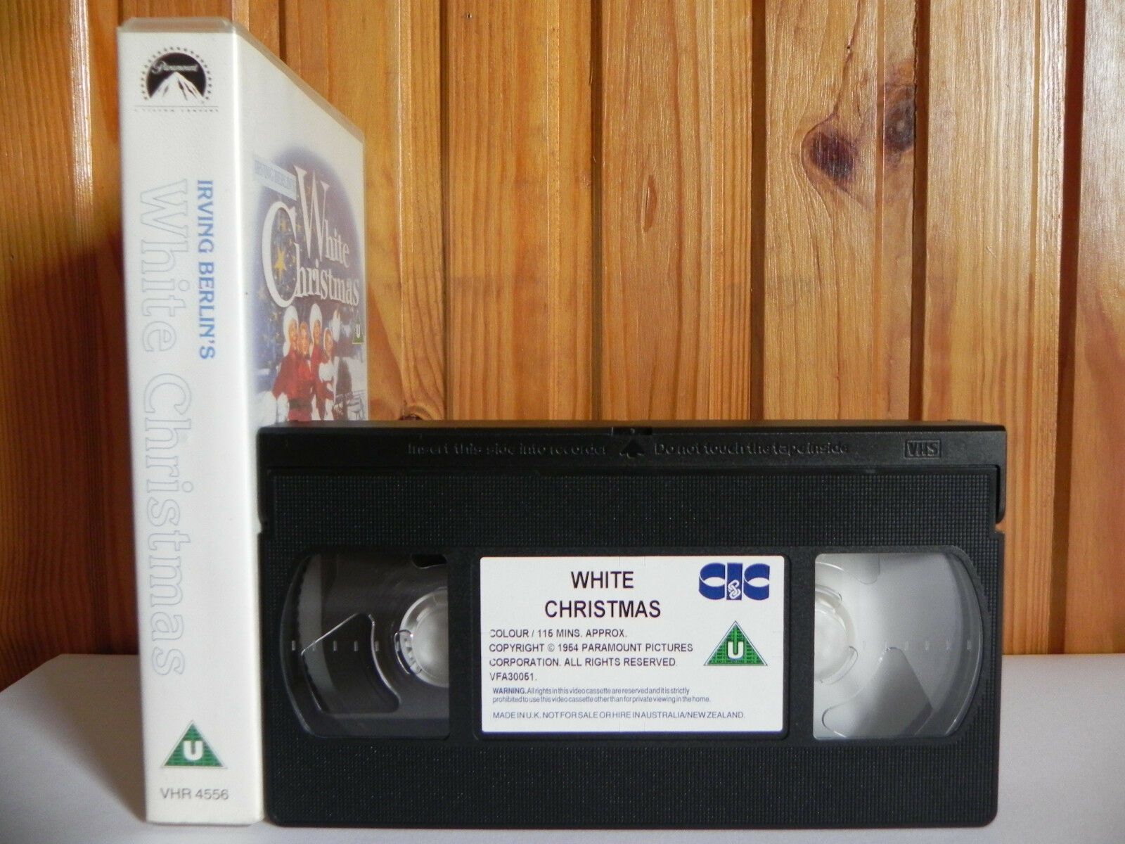 Irving Berlin's White Christmas - Paramount - Musical - Bing Crosby - Pal VHS-