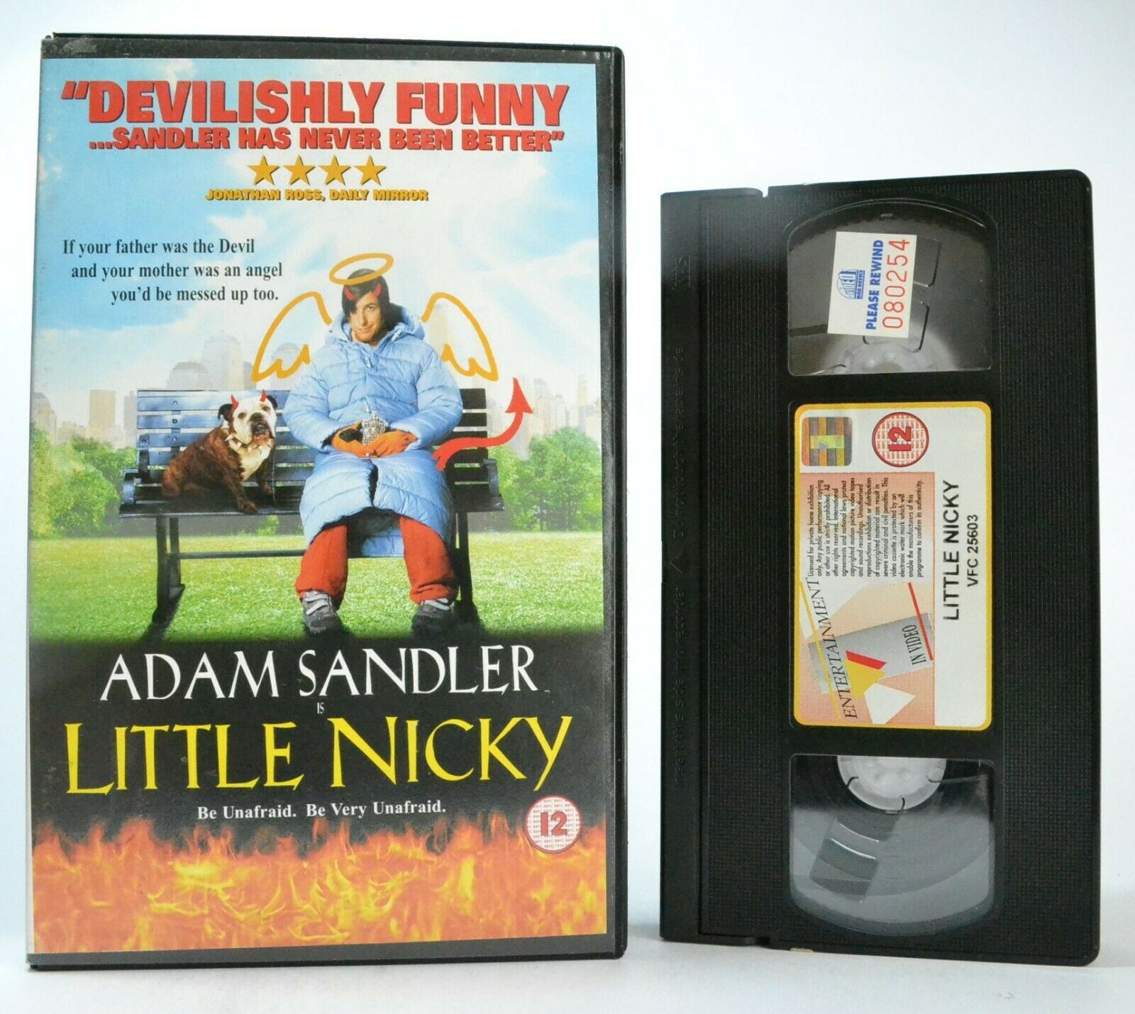 Little Nicky (2000): Satan's Failure Son - Fantasy Comedy - Adam Sandler - VHS-