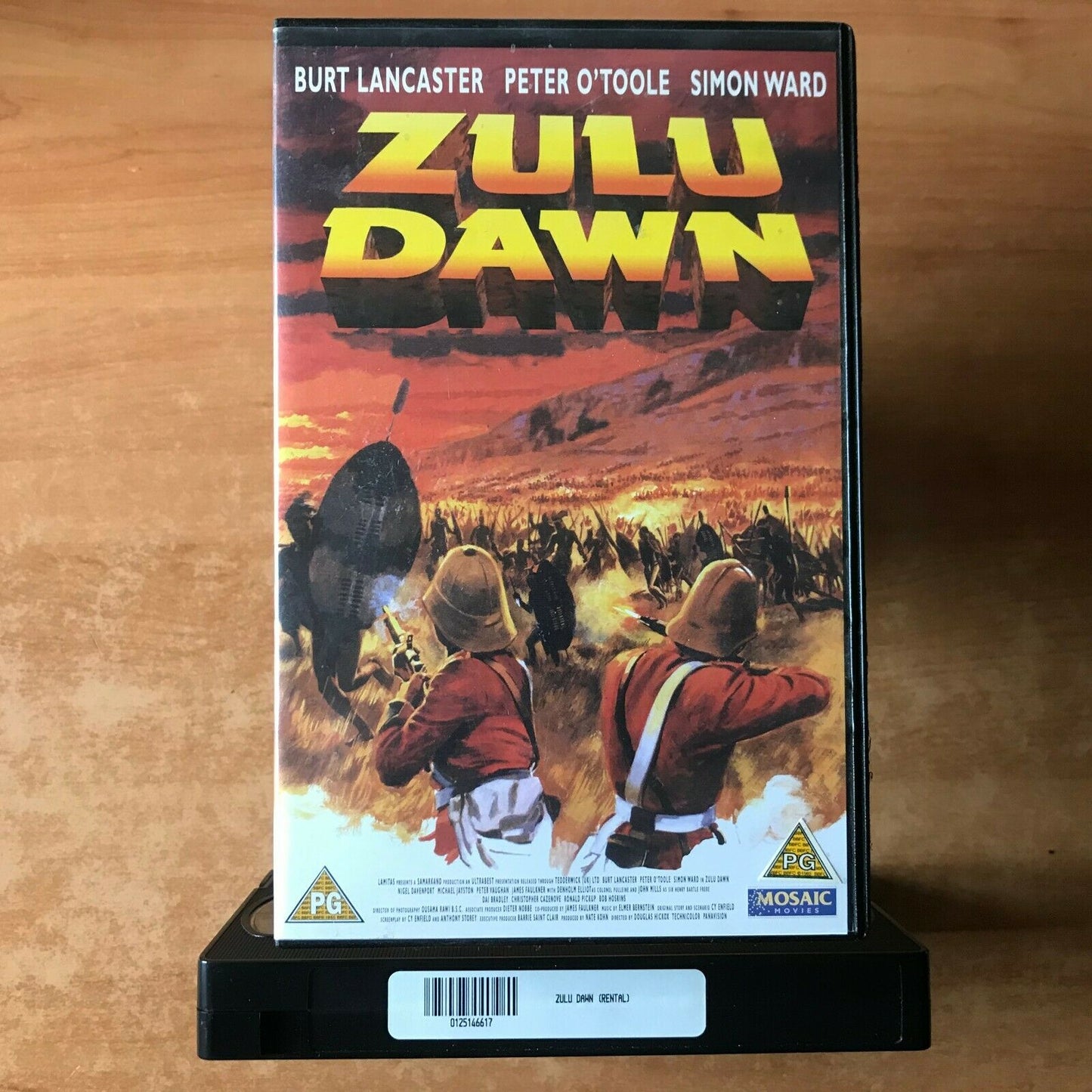 Zulu Dawn; [Large Box] Battle Of Isandlwana - Drama - Burt Lancaster - Pal VHS-