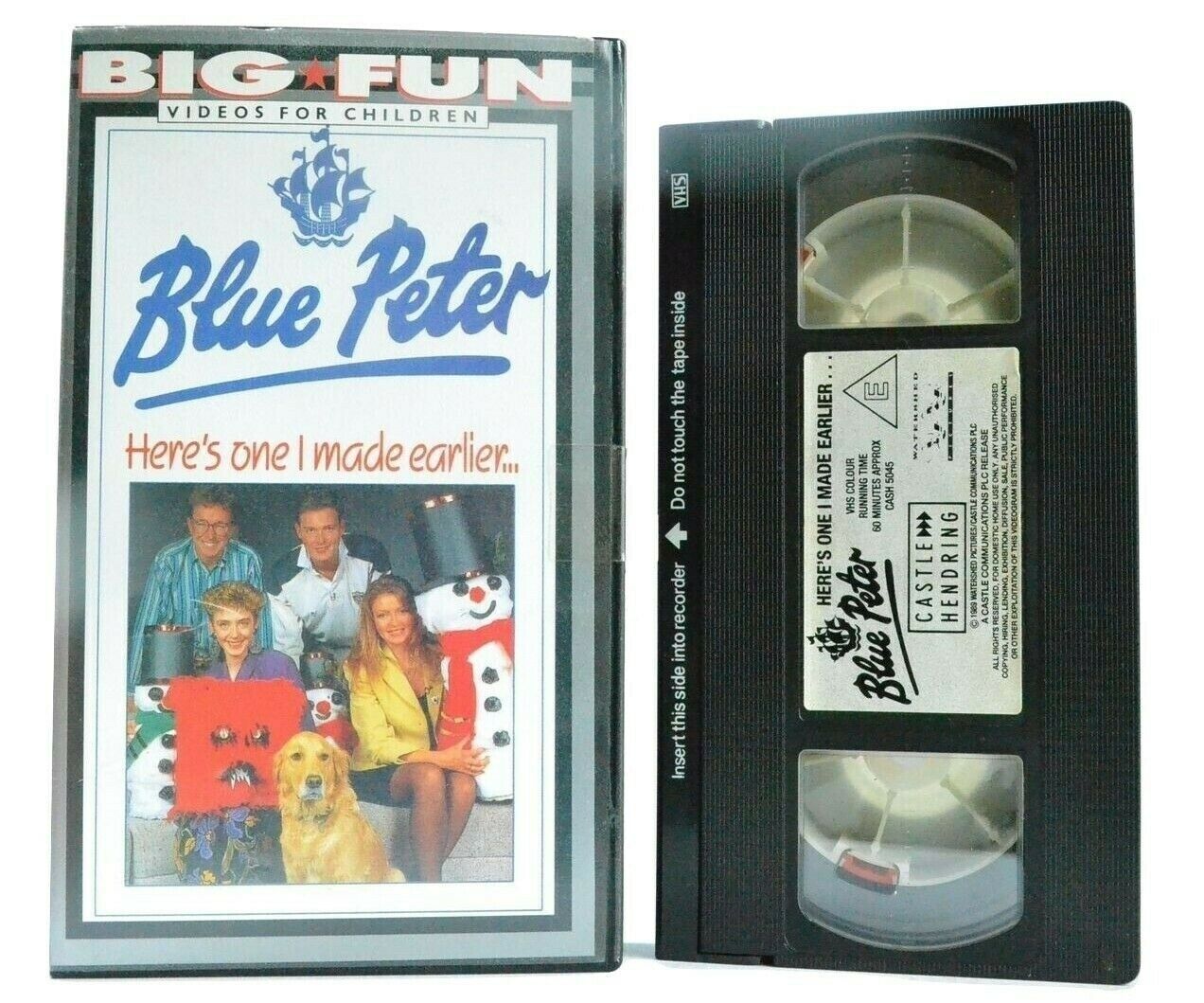 Blue Peter: Here's One I Made Earlier - British Children's Programme - Pal VHS-