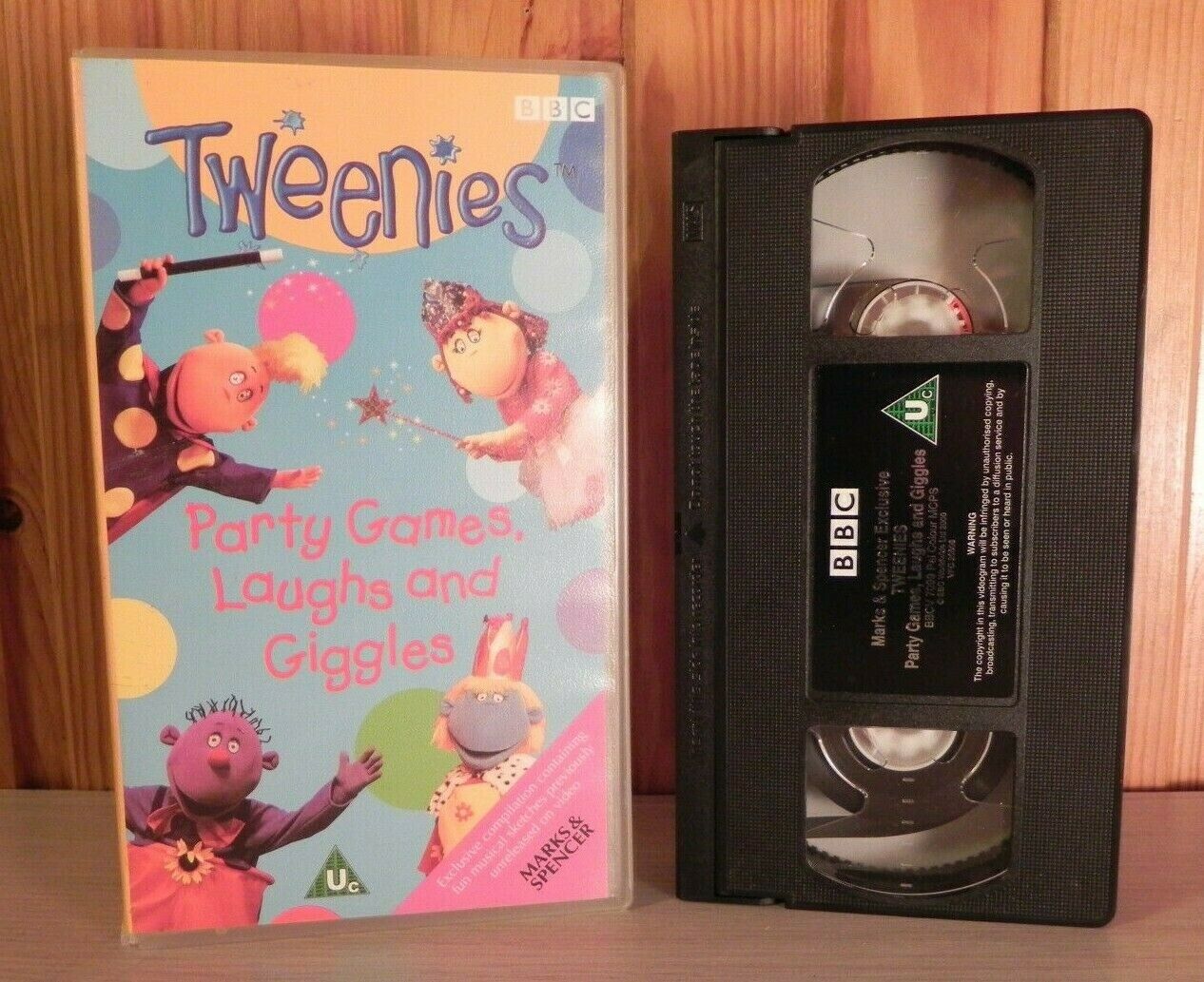 Tweenies: Party Games, Laughs And Giggles - Educational - Children's - Pal VHS-