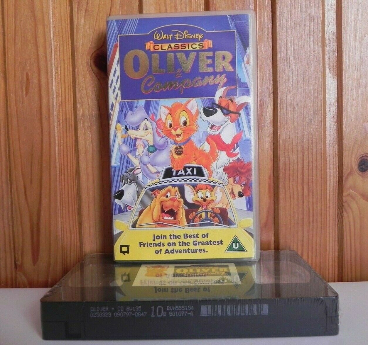 Oliver And Company: Brand New Sealed - Animated - Walt Disney - Kids - Pal VHS-