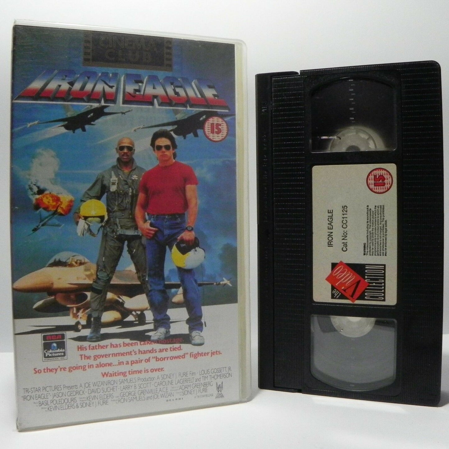 Iron Eagle: L.Gossett,Jr/J.Gedrick - (1985) Action - S.J.Furie Film - Pal VHS-