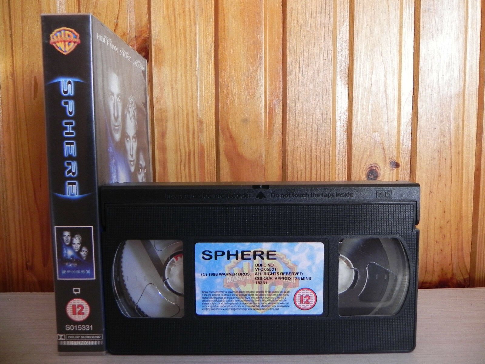 Sphere - Hoffman - Stone - Jackson - Under The Ocean Sci-Fi - Pal Video - VHS-