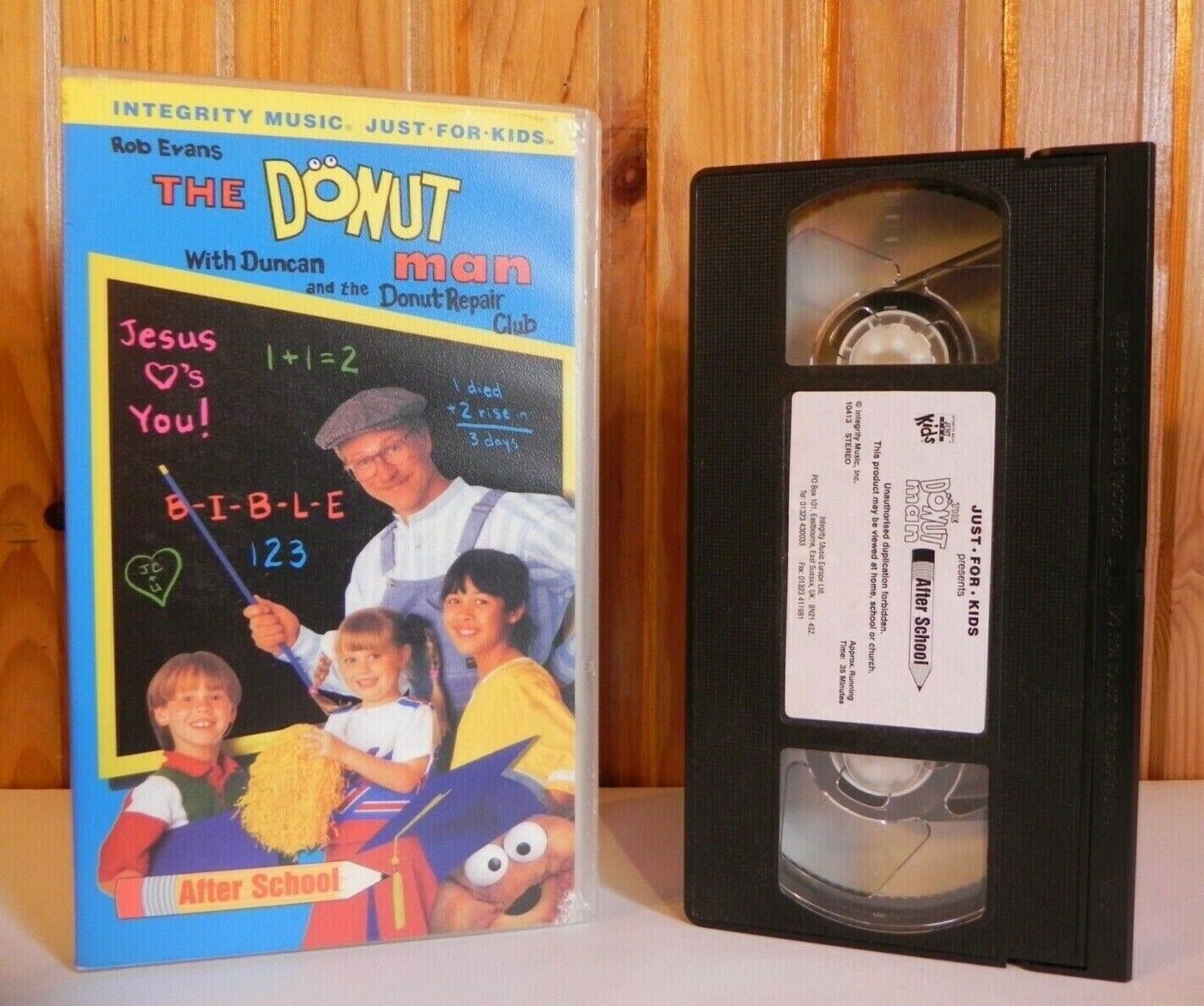 Donut Man; [Rob Evans] Christian Values - Educational - Children's - Pal VHS-