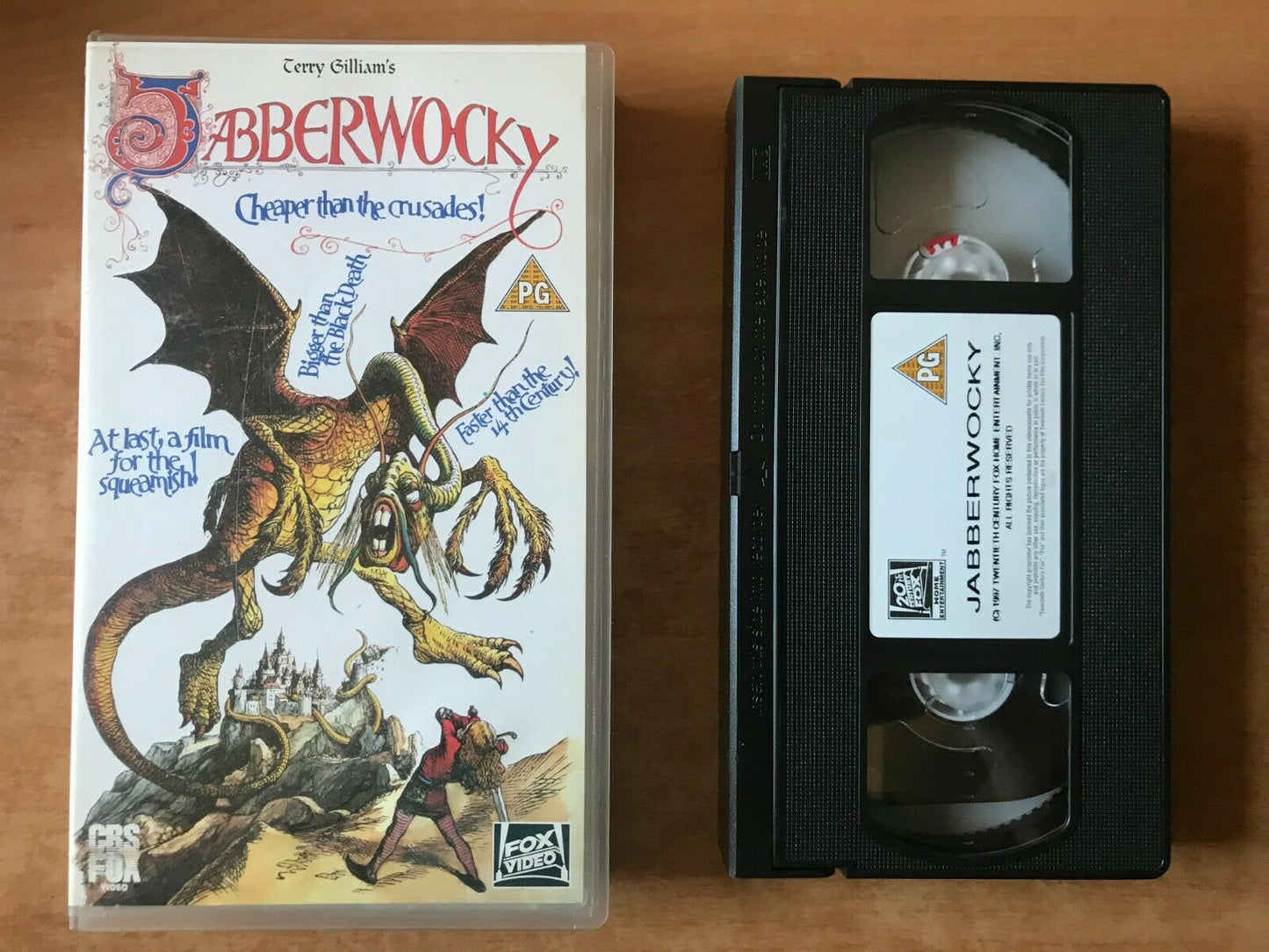 Jabberwocky (1977); [Terry Gilliam] Fantasy Adventure - Michael Palin - Pal VHS-