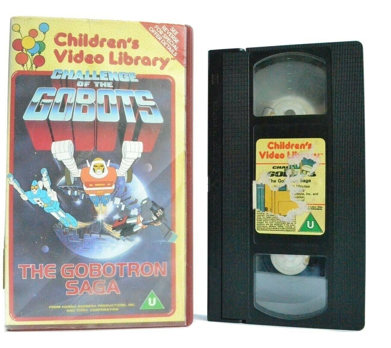 Challenge Of The Gobots: The Gobotron Saga - Action Adventures - Kids - Pal VHS-