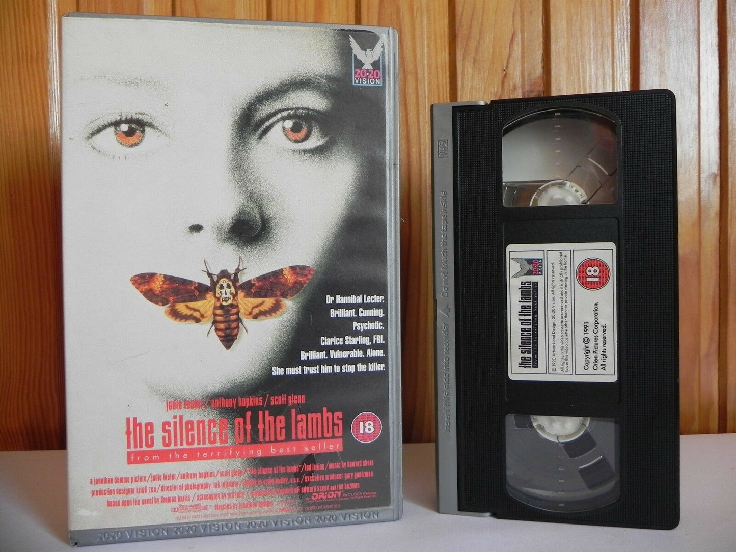 The Silence Of The Lambs - 20 20 Vision - Thriller - Cert (18) - Large Box - VHS-