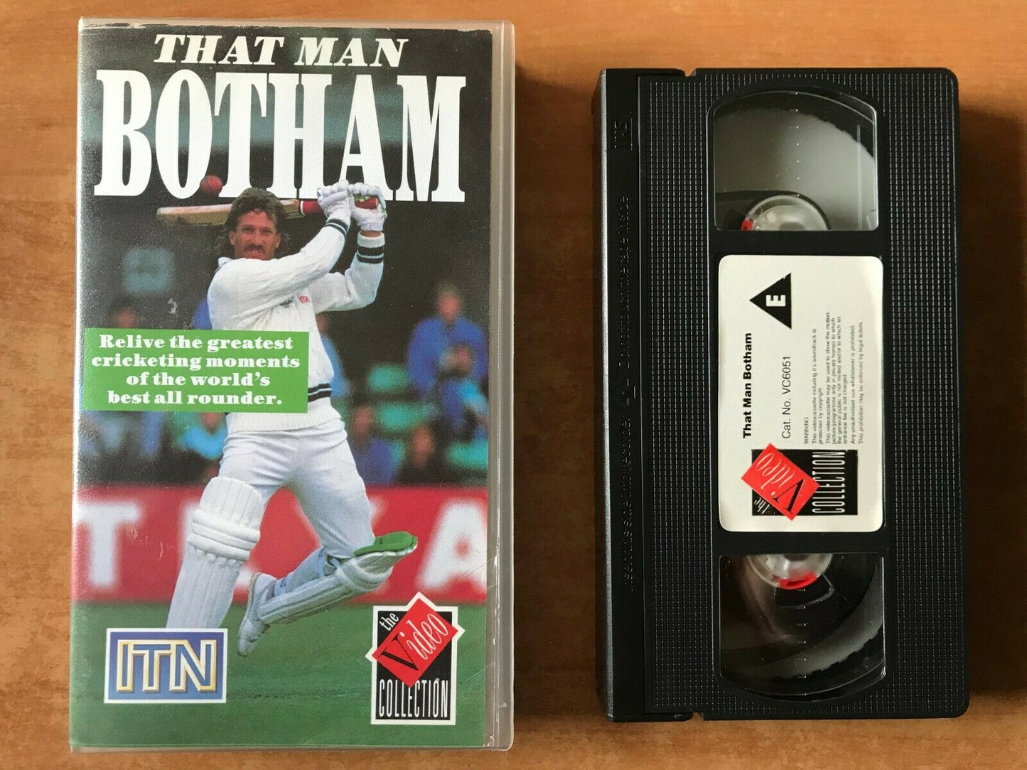 That Man; [Ian Botham]: Greatest Cricketing Moments - Documentary - Pal VHS-