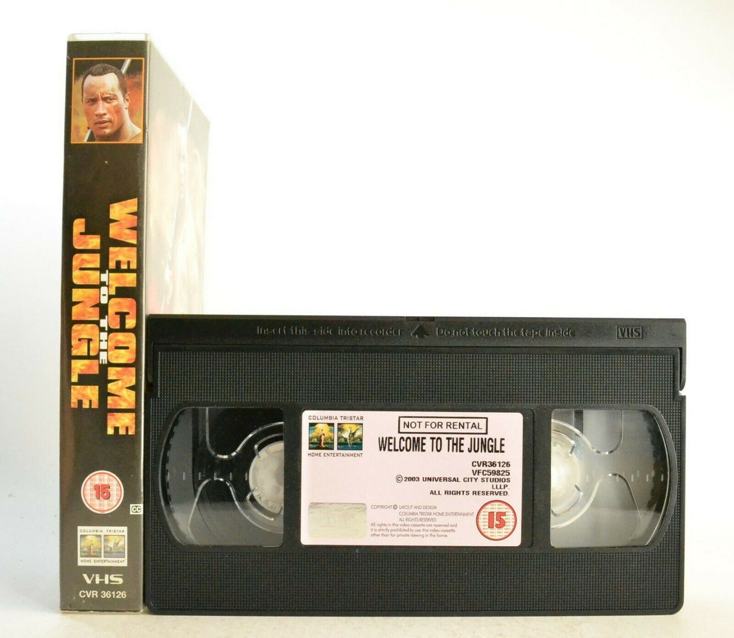 Welcome To The Jungle: Action/Adventure (2003) - Director's Cut - The Rock - VHS-