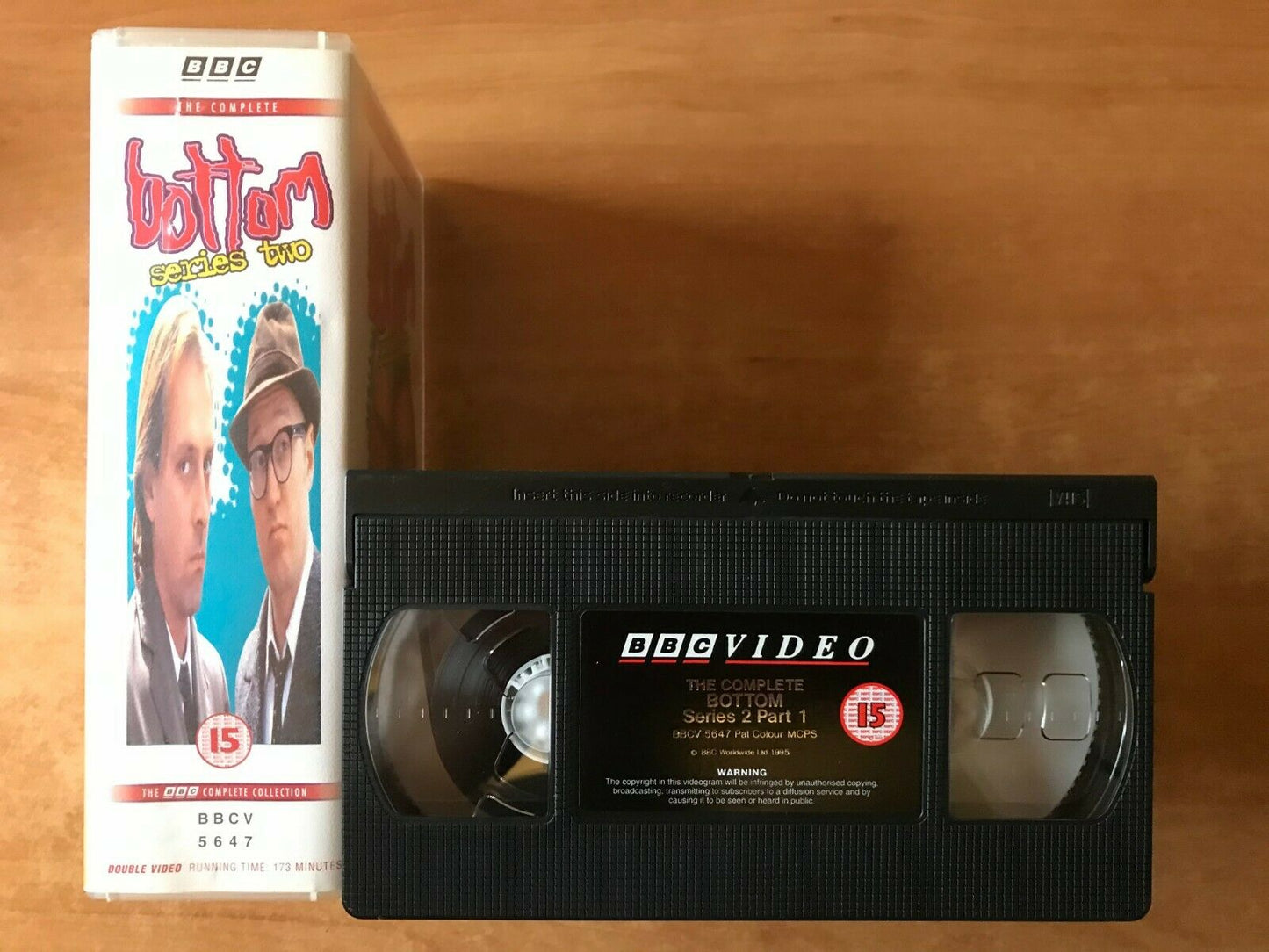 Bottom (Series 2): Culture - BBC Series - Comedy - Adrian Edmondson - Pal VHS-