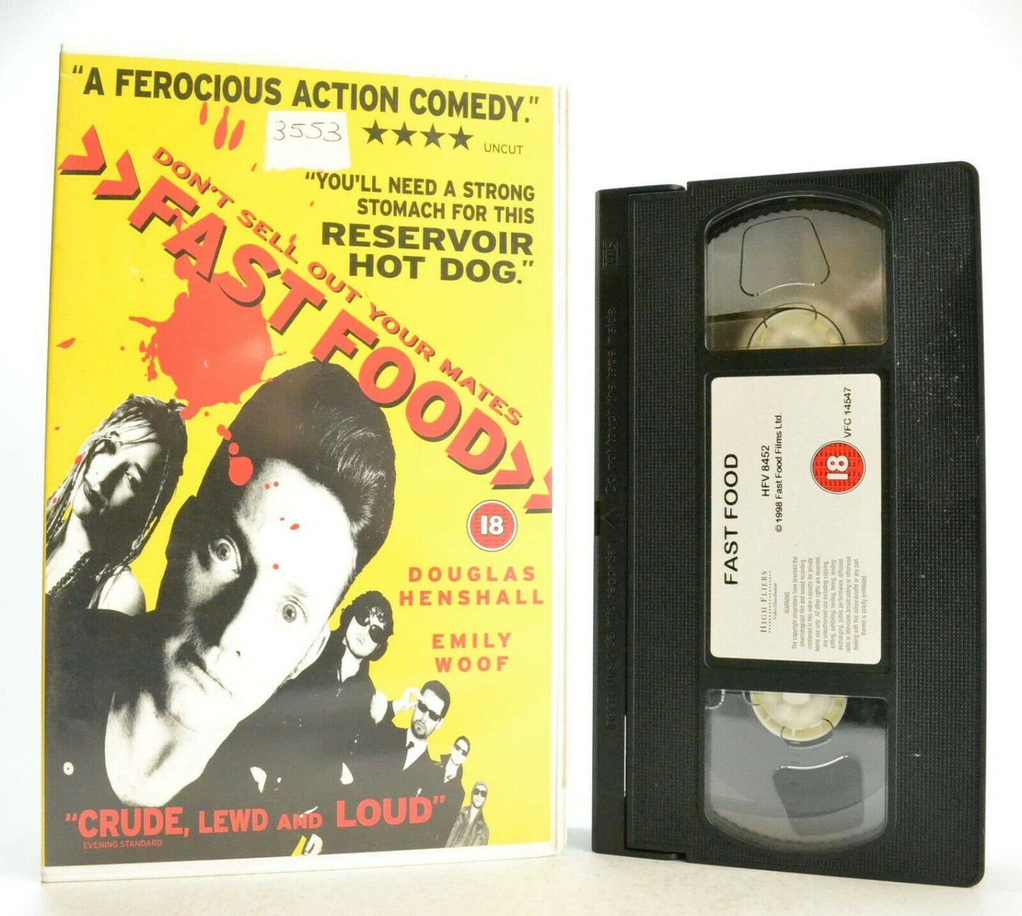 Fast Food: British Action Comedy - Large Box - A Chemical Generation - Pal VHS-