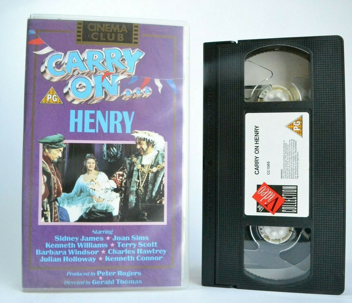 Carry On...Henry: 21st "Carry On" Film - (1971) Comedy/Romance - Joan Sims - VHS-