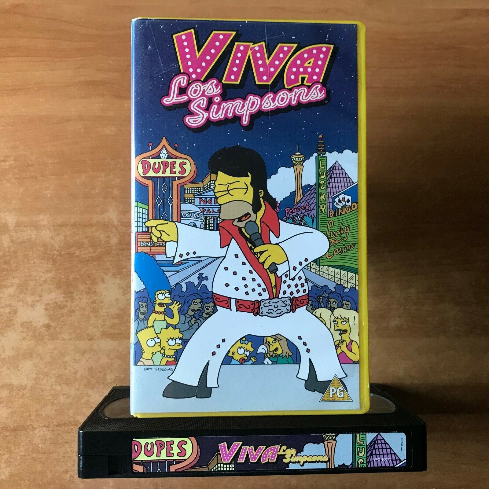 Viva Los Simpsons: "Springfield" - Animated Comedy [Matt Groering] Kids - VHS-