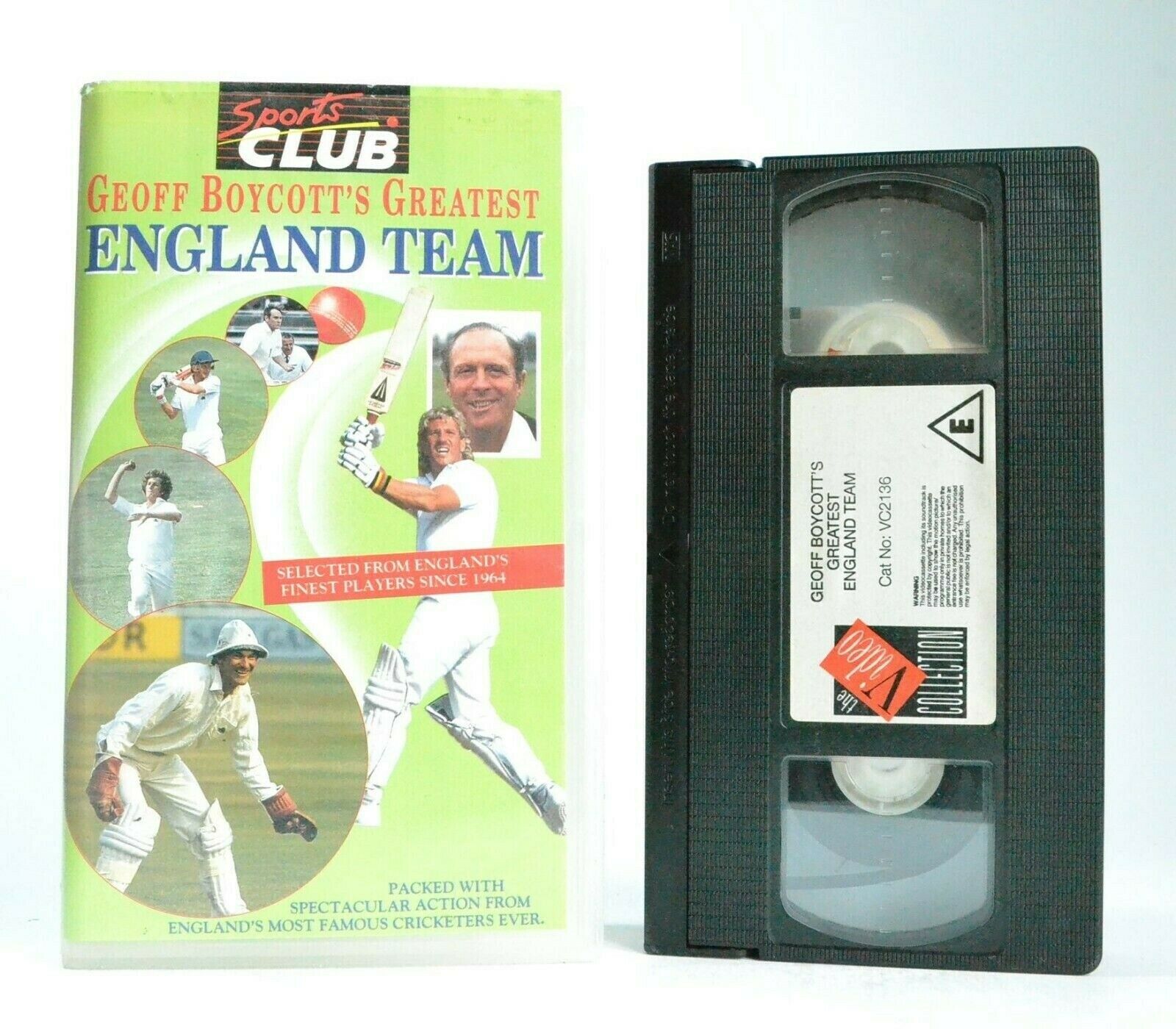 Geoff Boycott's Greatest: England Team - Cricket Collection - Sports - Pal VHS-