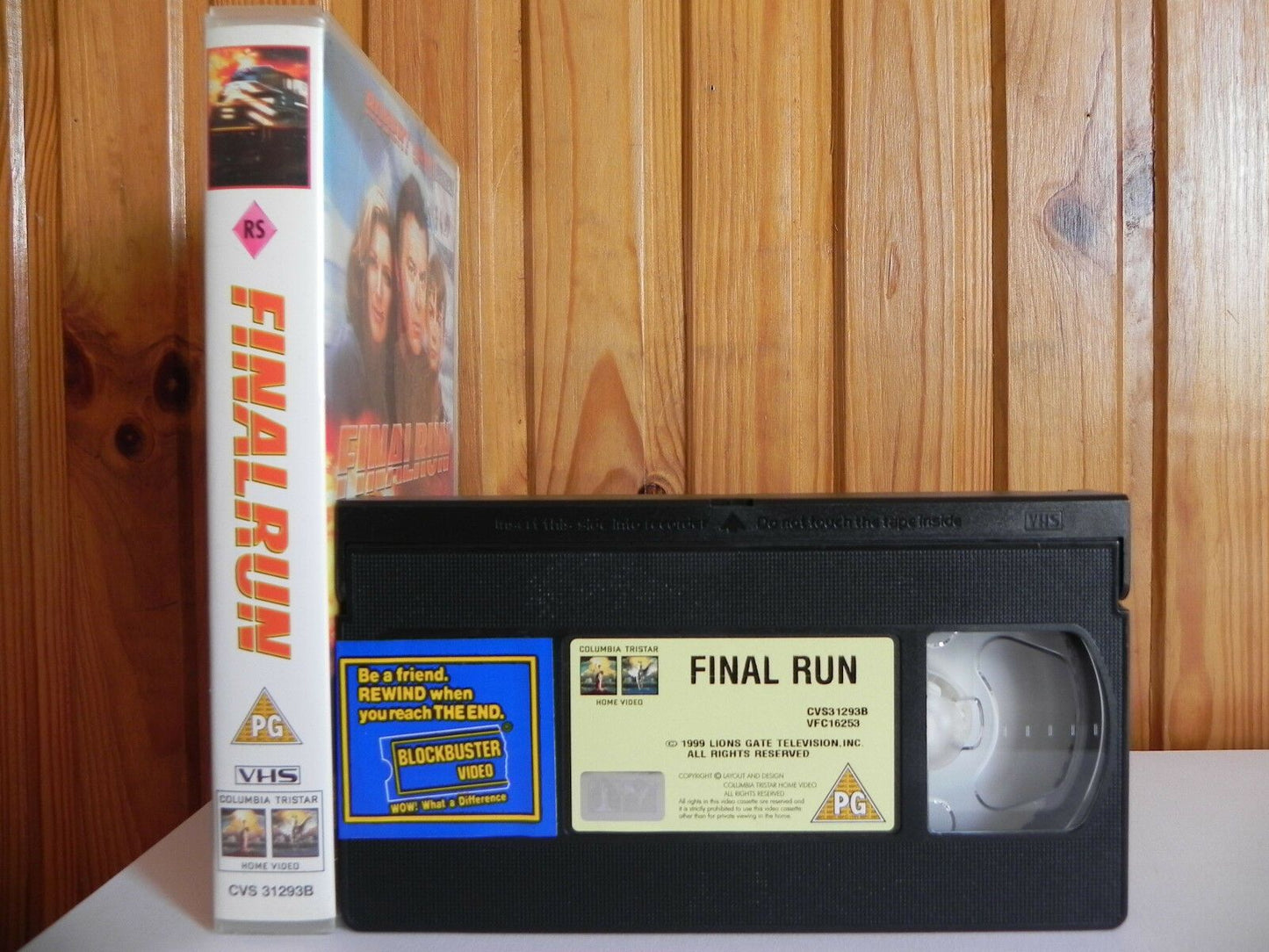 Finalrun - Columbia Tristar - Action - Ex-Rental - Large Box - Pal VHS-