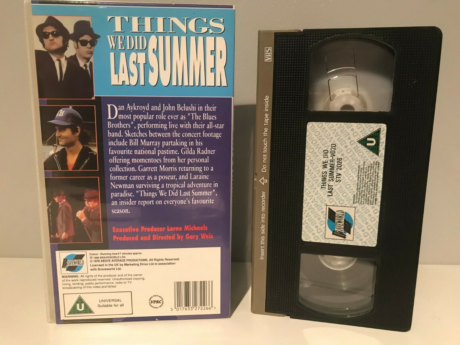 Things We Did Last Summer [Feat. The Blues Brothers] Comedy Sketches - Pal VHS-