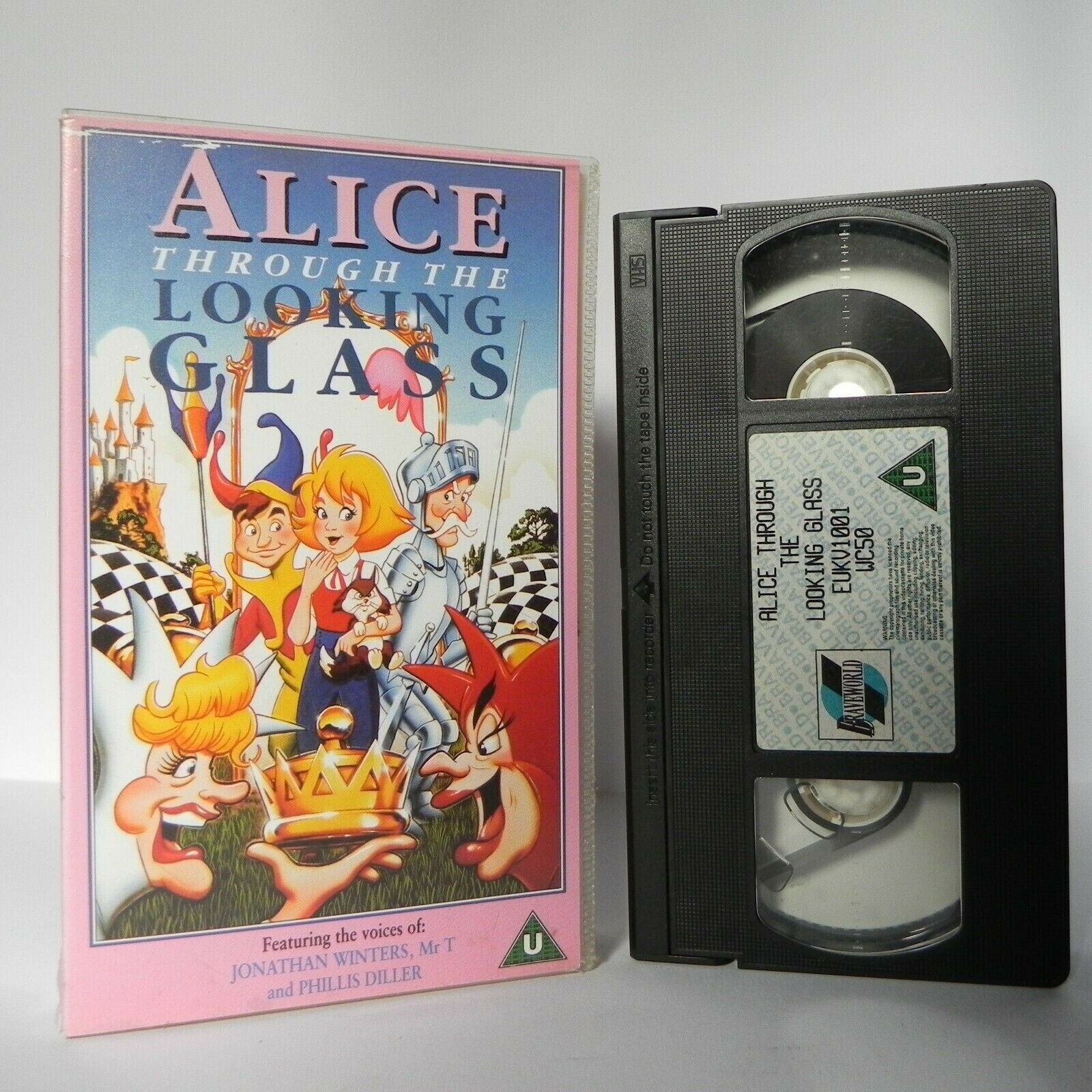Alice Through The Looking Glass - Animated - Adventure - Children's - Pal VHS-