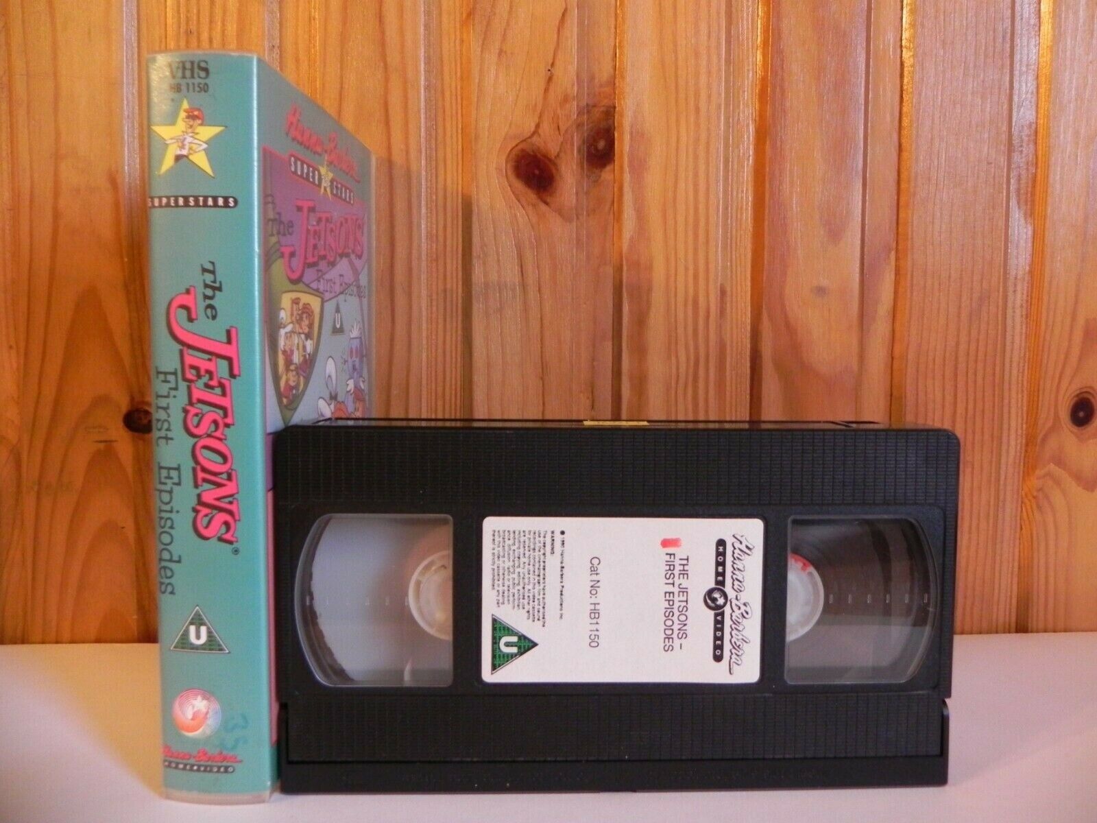 KIDS VIDEO - THE JETSONS - FIRST EVER EPISODES - HANNAH BARBERA ANIMATION - VHS-