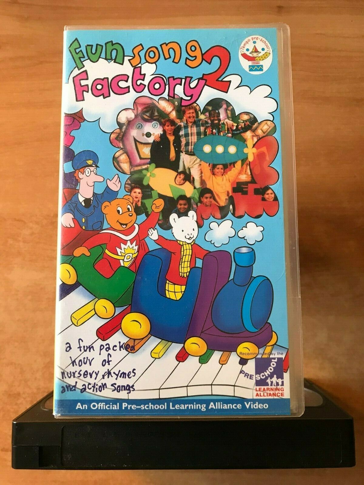 Fun Song Factory 2 - Singalong - Nursery Rhymes - Action Songs - Kids - Pal VHS-