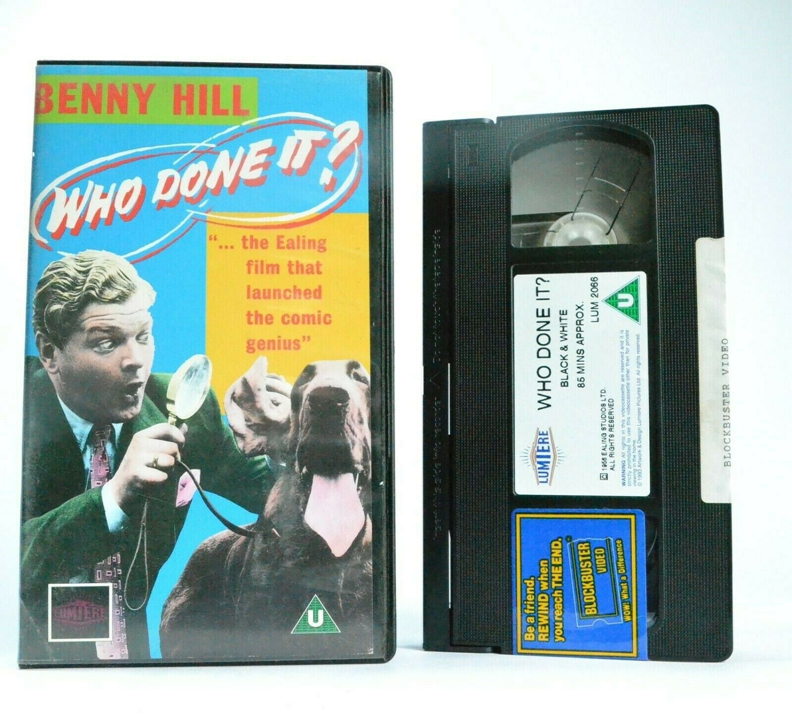 Benny Hill: Who Done It? (1965) - Comedy Classic - British Comic Genius - VHS-