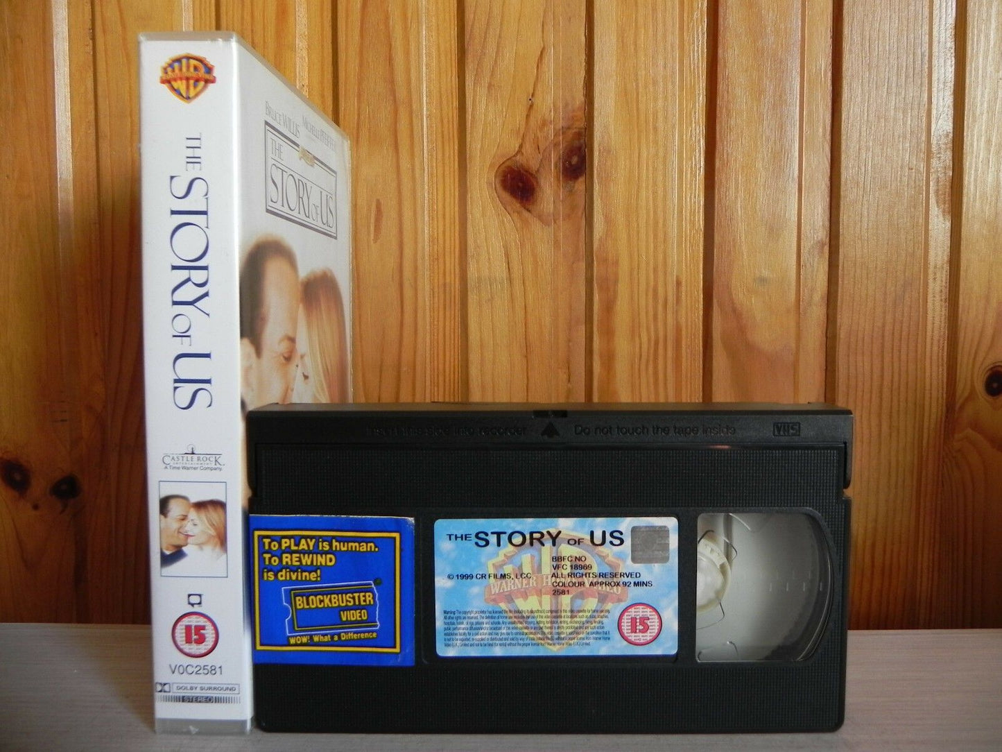 The Story Of Us - Warner Home - Drama - Romance - Michelle Pfeiffer - Pal VHS-
