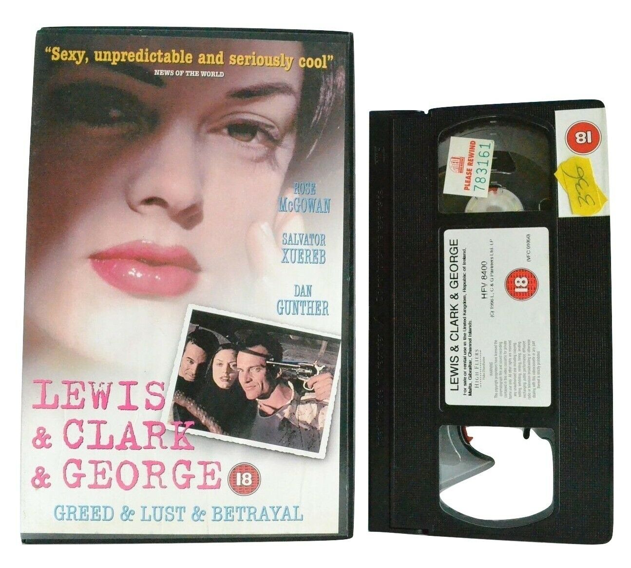 Lewis And Clark And George: Crime Comedy - Road Trip To Find The Treasure - VHS-