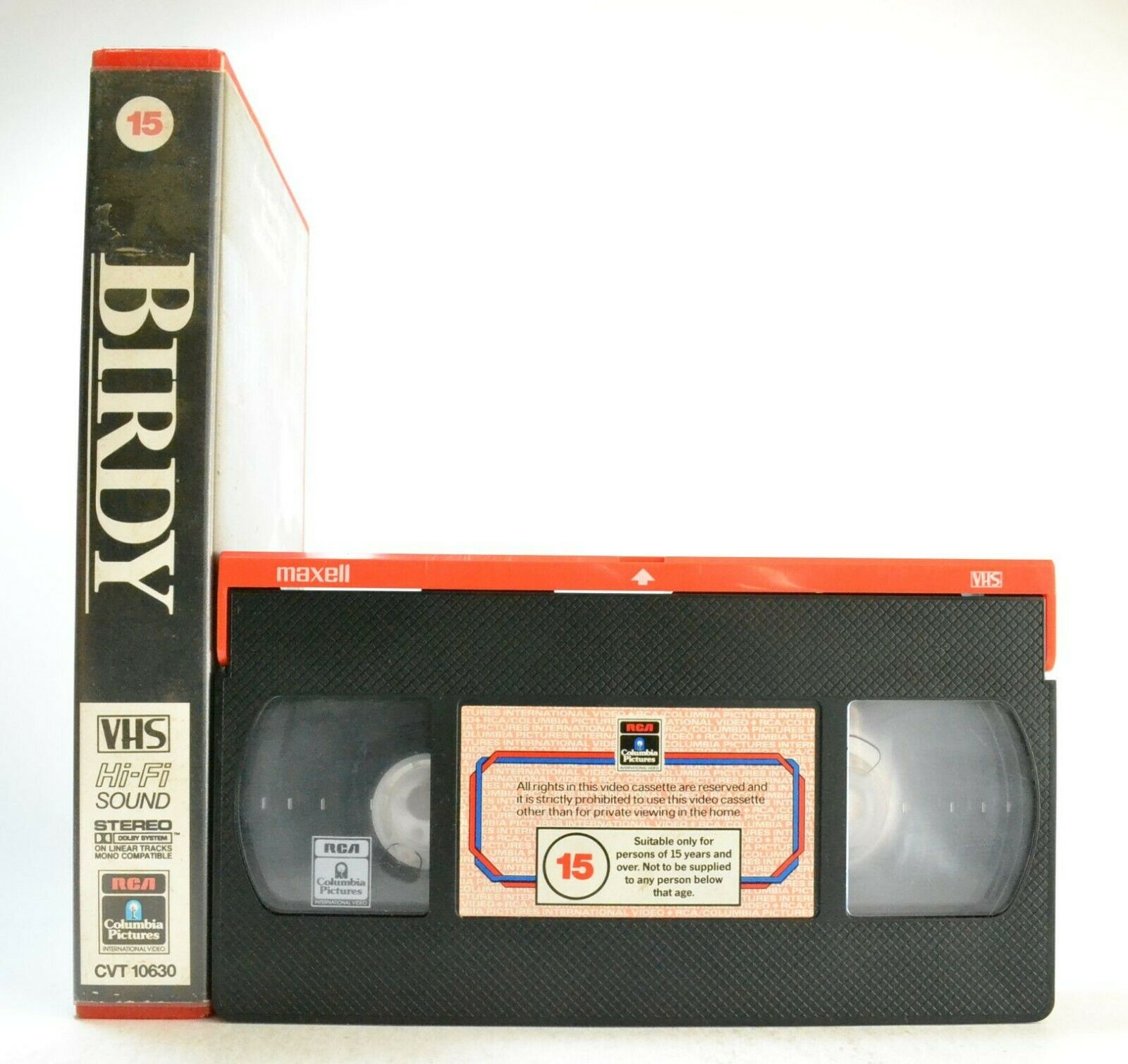 Birdy: Based On W.Wharton Novel - Drama (1984) - Large Box - Nicolas Cage - VHS-