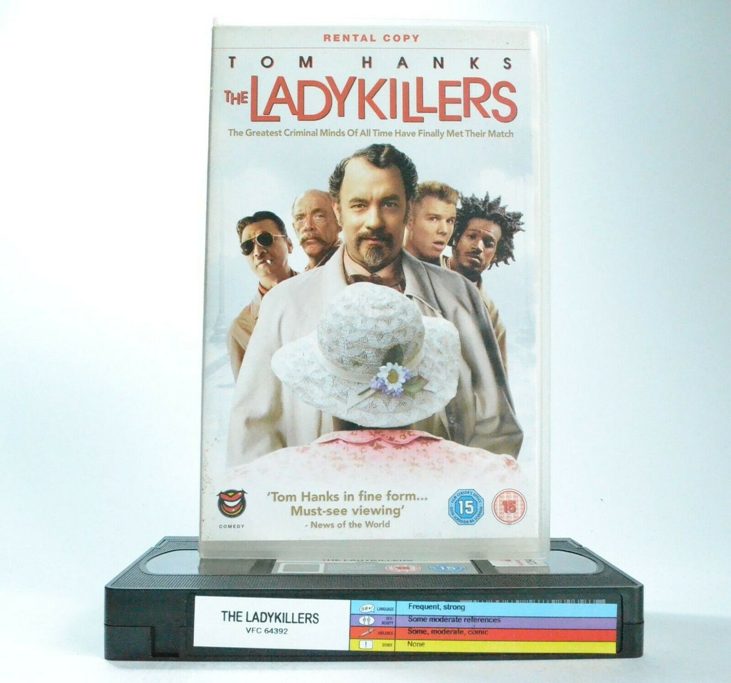 The Ladykillers (2004): An Coen Brothers Film - Black Comedy - Tom Hanks - VHS-