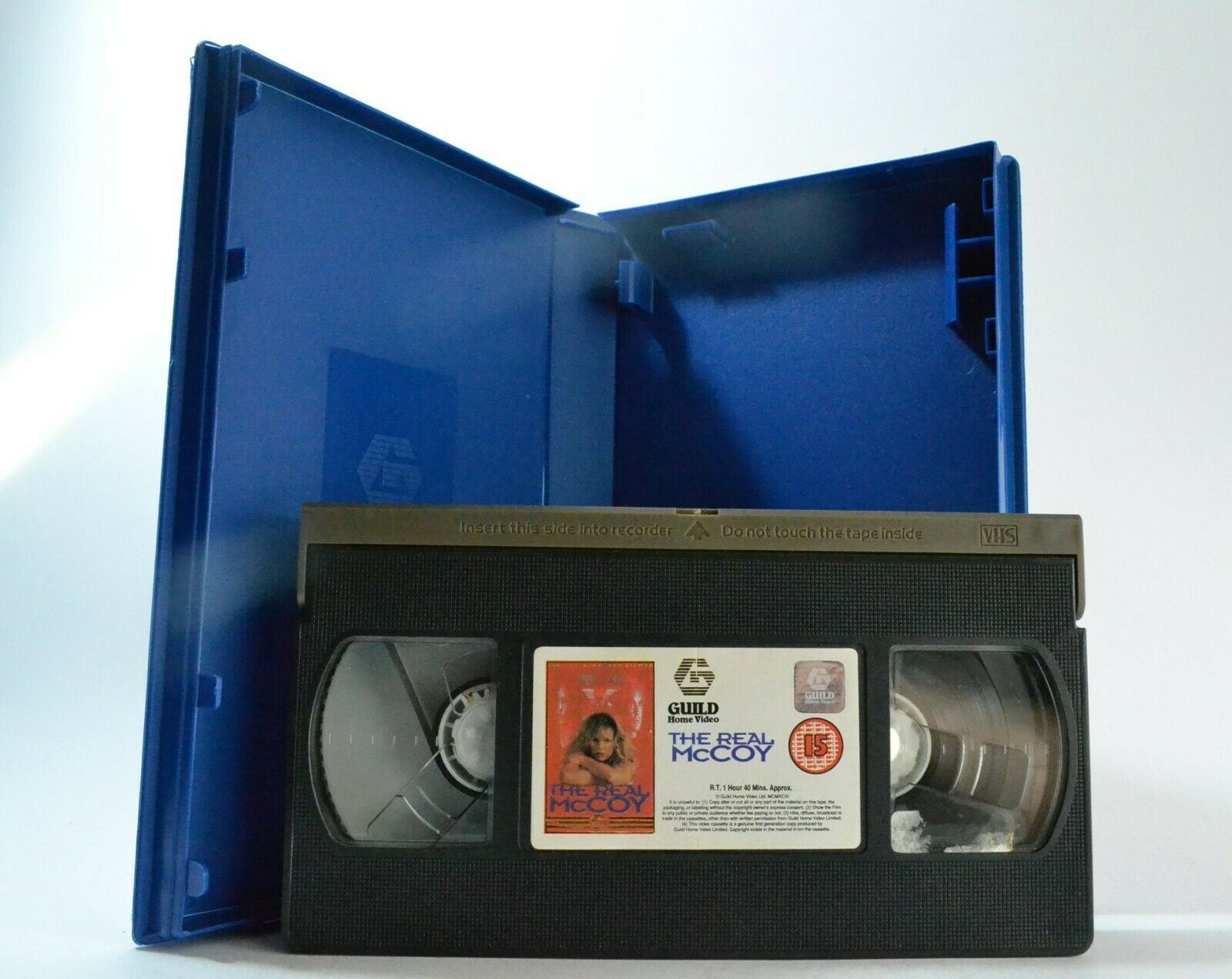 The Real McCoy: Crime Thriller [Large Box] Kim Basinger / Val Kilmer - Pal VHS-
