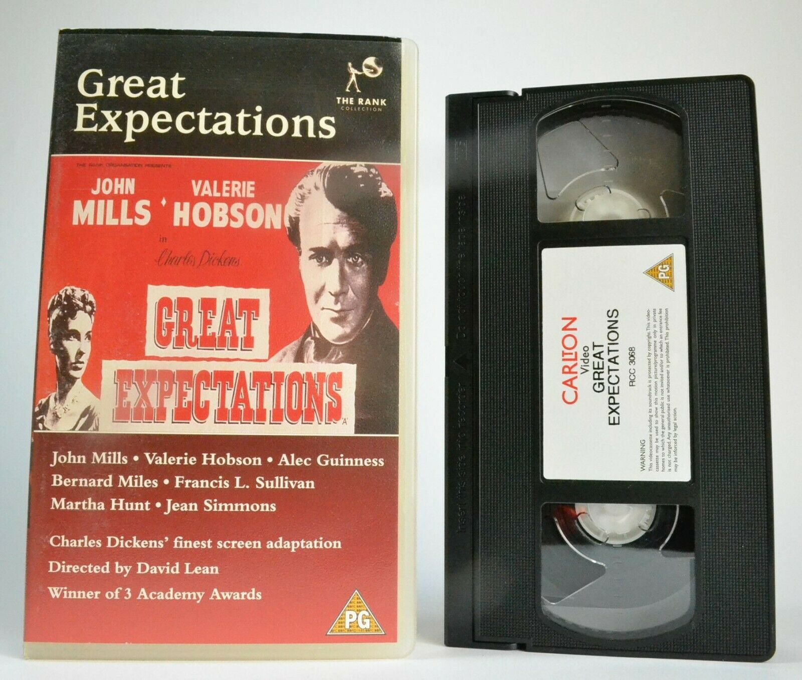 Great Expectations (1946); [Charles Dickens] - Drama - Alec Guinness - Pal VHS-