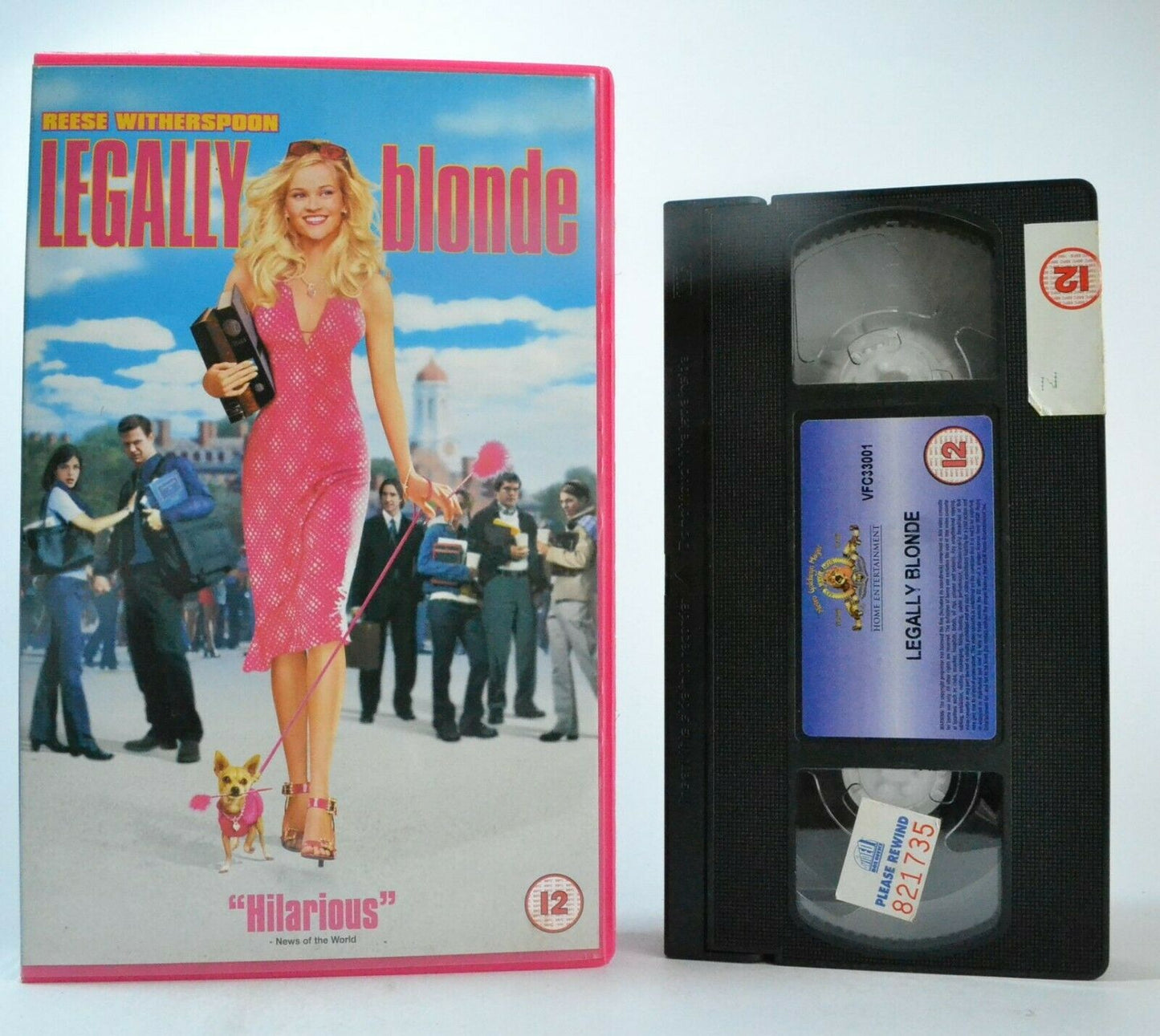 Legally Blonde: Metro Goldwyn (2001) - Comedy - Large Box - R.Witherspoon - VHS-
