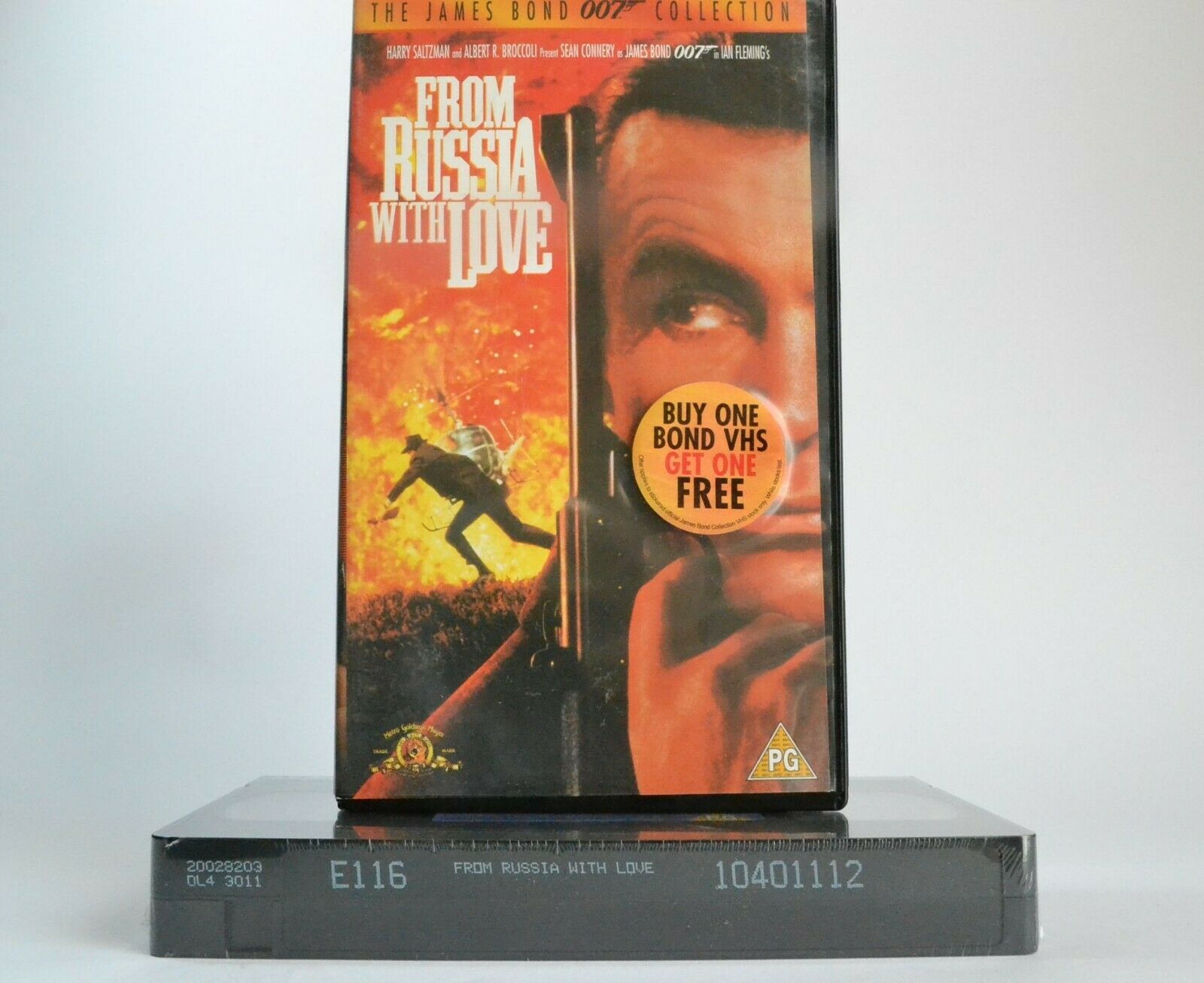 From Russia With Love (1963): James Bond Collection - Brand New Sealed - Pal VHS-