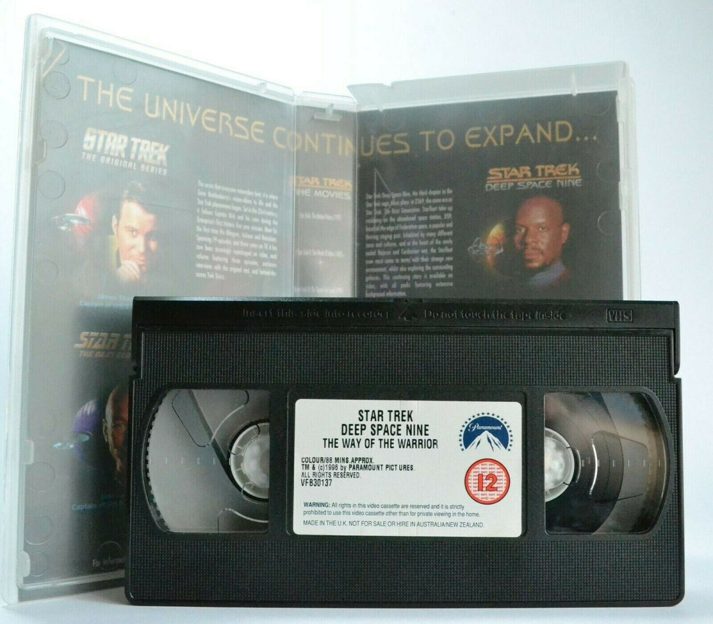 Star Trek: Deep Space Nine (DS9) -'The Way Of The Warrior'- Sci-Fi Series - VHS-