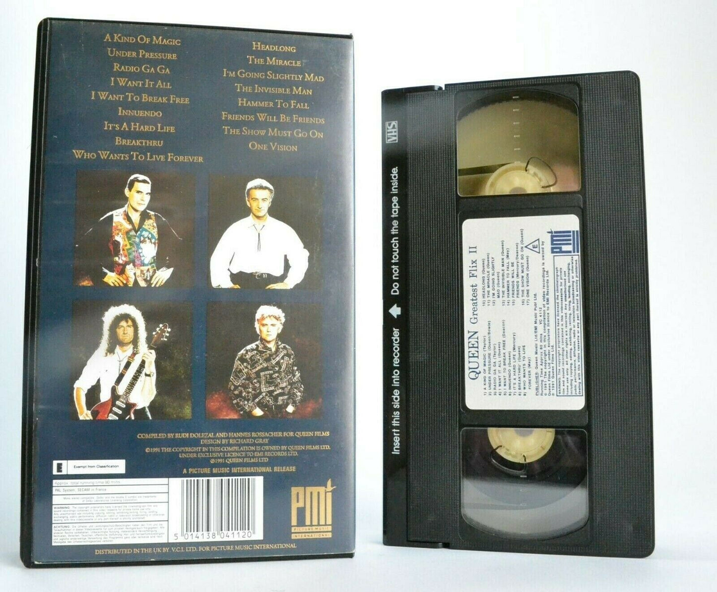 Queen: Greatest Flix 2 - A Kind Of Magic - Freddie Mercury - Music - Pal VHS-