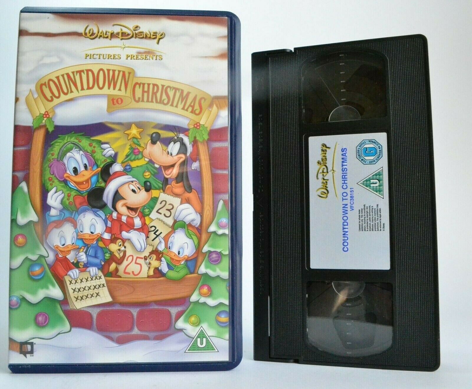 Countdown To Christmas: Winter Storage - Walt Disney - Animated - Kids - Pal VHS-