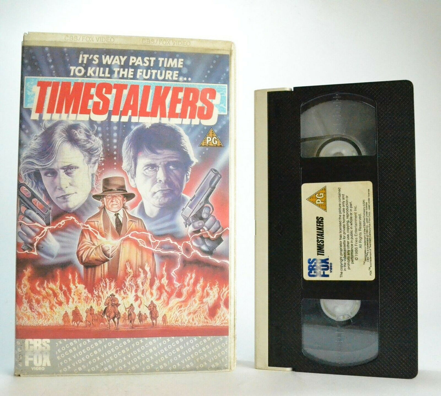 Timestalkers: Based On R.Brown Novel - Sci-Fi (1987) - Klaus Kinski - Pal VHS-