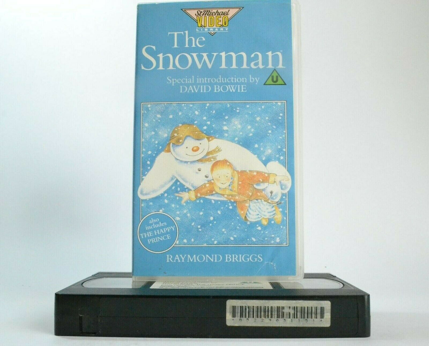 The Snowman; [Raymond Brigs] - Children's T.V. Movie - <David Bowie> - Pal VHS-