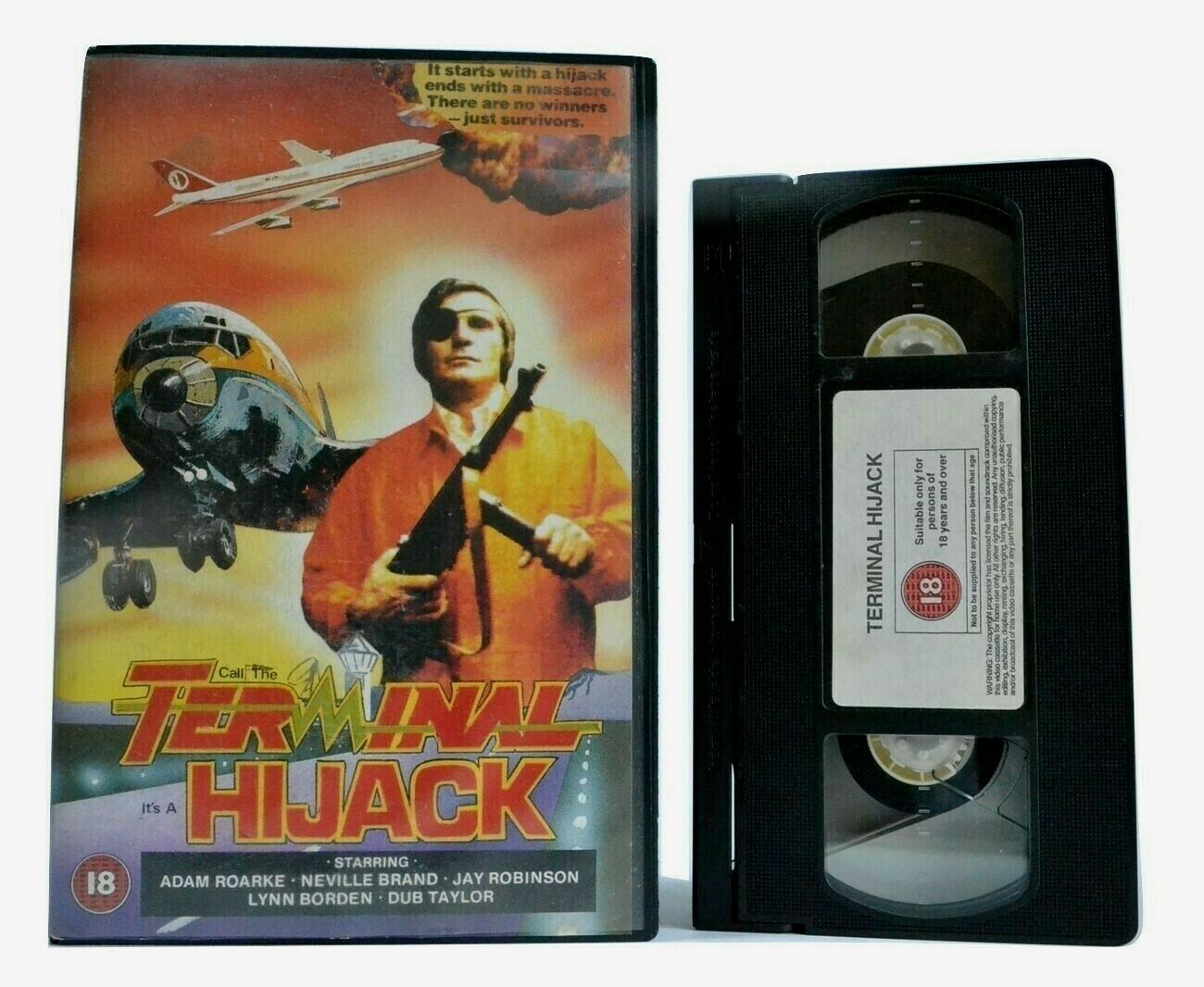 Terminal Hijack: AKA "This Is A Hijack" - Action Crime (1979) - A.Roaryke - VHS-