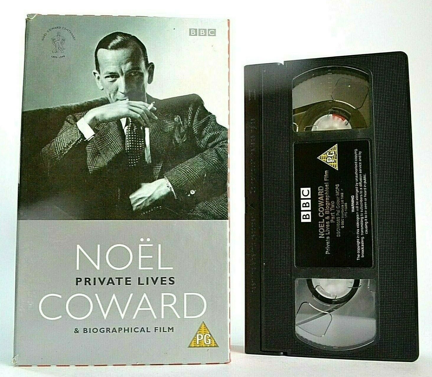 Noel Coward: Private Lives / Biographical Film - Carton Box - Entertainer - VHS-