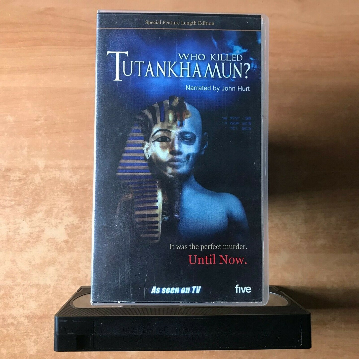 Who Killed Tutankhamun; [John Hurt] Documentary - Greg Cooper - Pal VHS-
