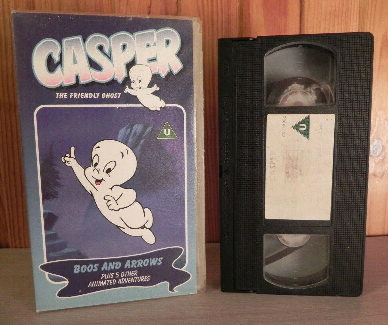 Casper The Friendly Ghost: Boos And Arrows - Action Animated - Kids - Pal VHS-